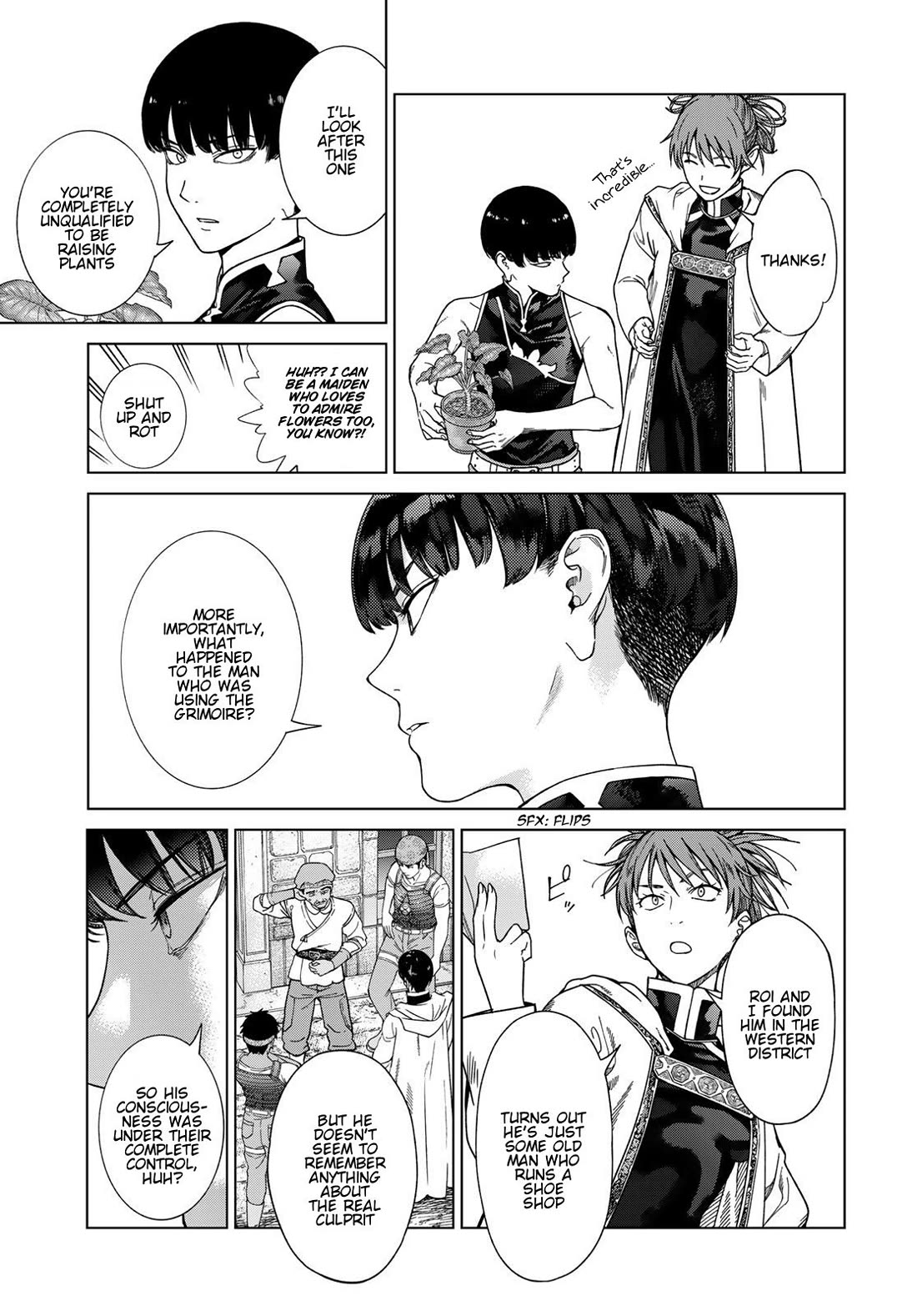 Toshokan no Daimajutsushi chapter 40 page 13