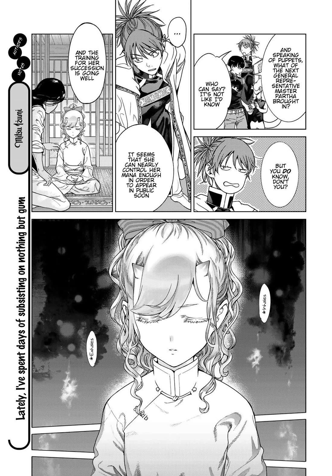 Toshokan no Daimajutsushi chapter 40 page 15