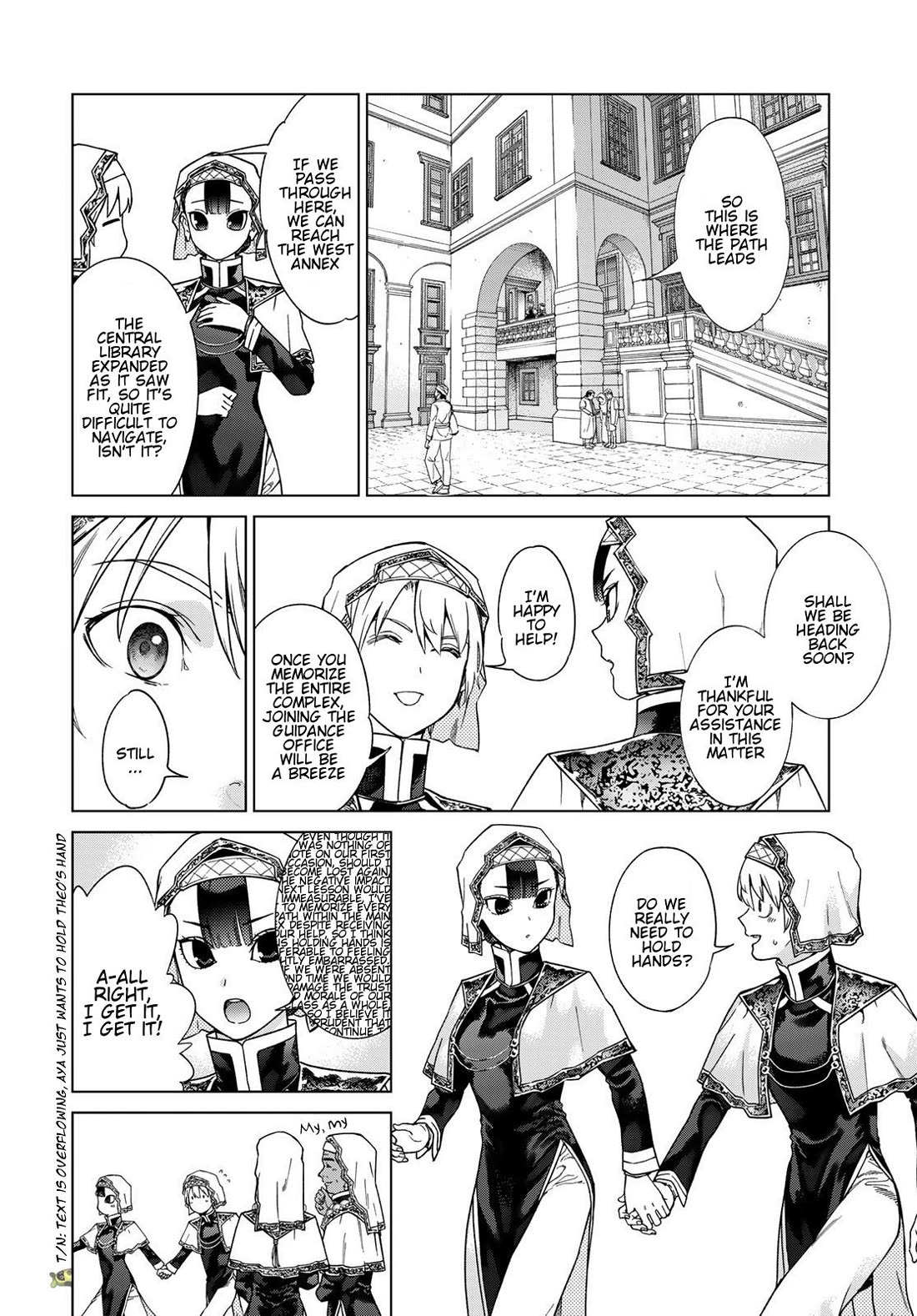 Toshokan no Daimajutsushi chapter 40 page 17