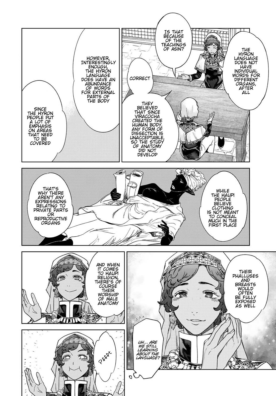 Toshokan no Daimajutsushi chapter 40 page 19