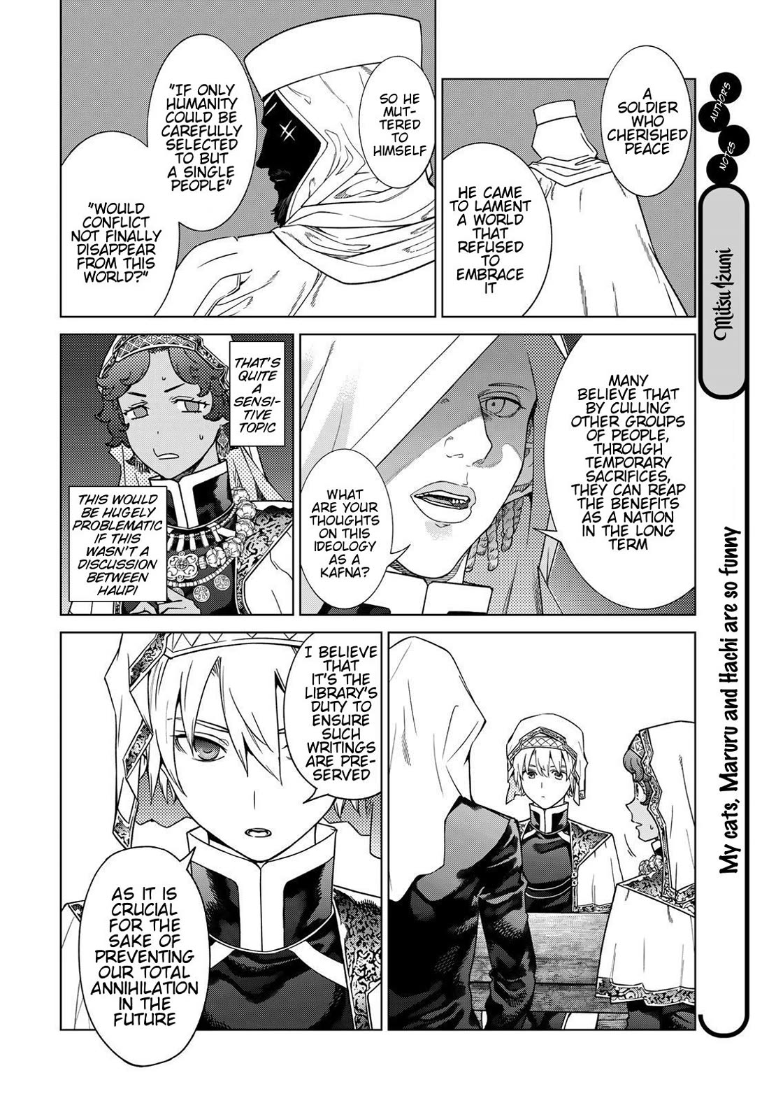 Toshokan no Daimajutsushi chapter 40 page 25