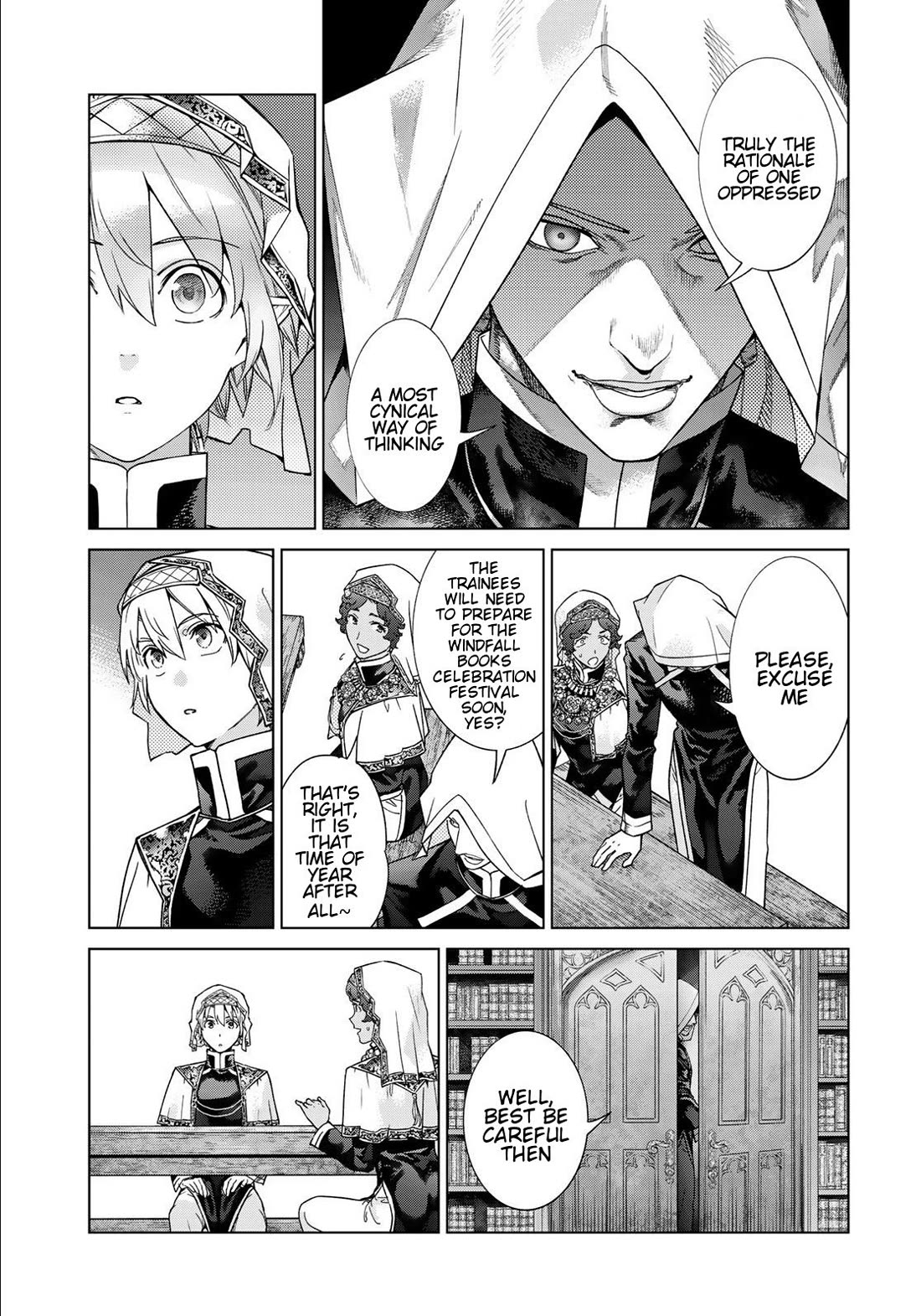 Toshokan no Daimajutsushi chapter 40 page 28