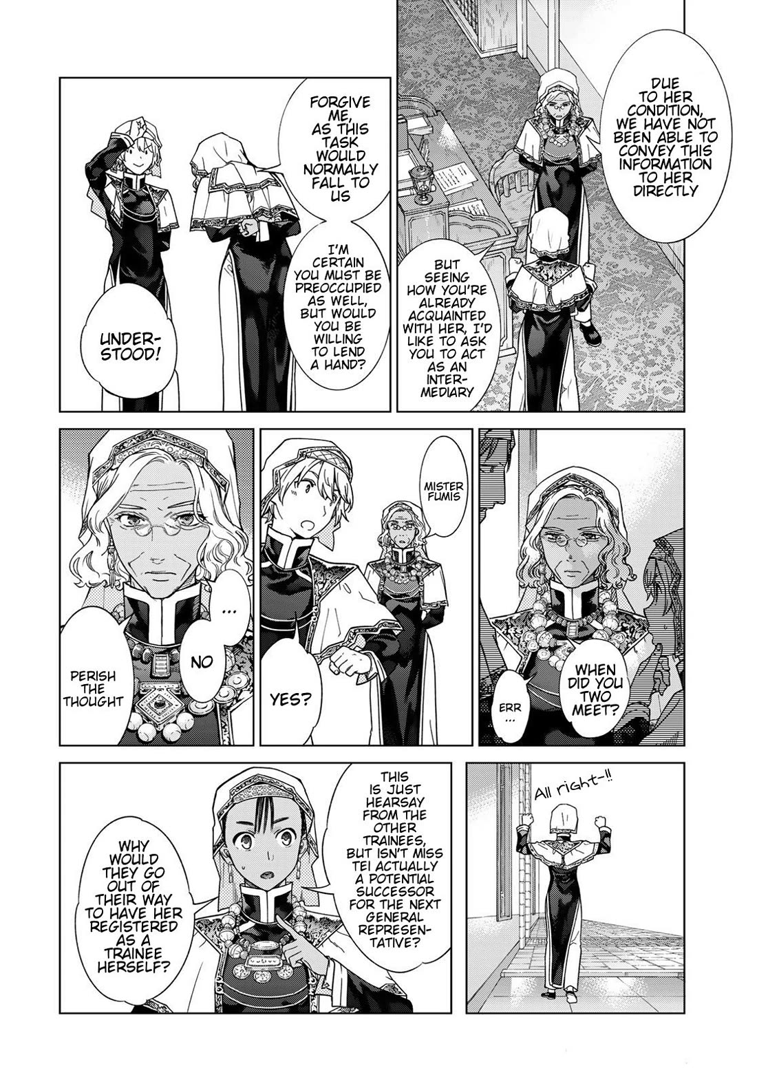 Toshokan no Daimajutsushi chapter 40 page 32