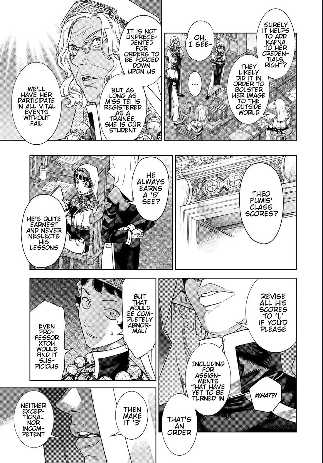 Toshokan no Daimajutsushi chapter 40 page 33