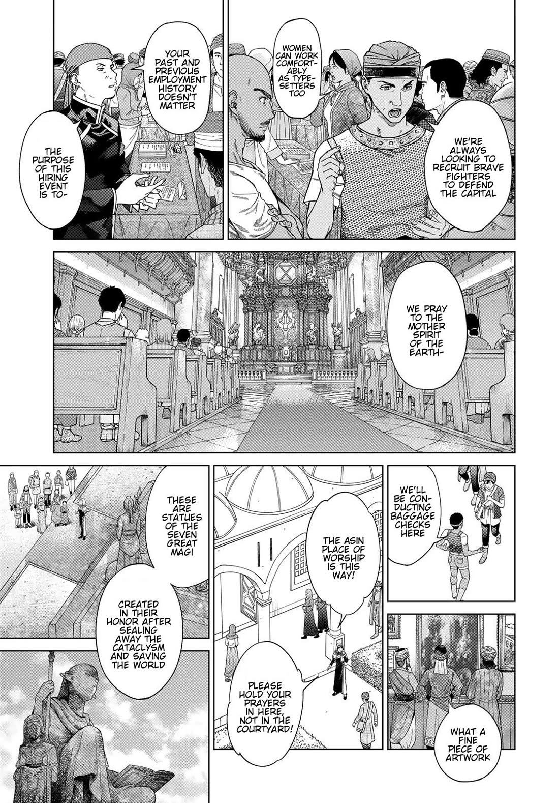 Toshokan no Daimajutsushi chapter 40 page 5