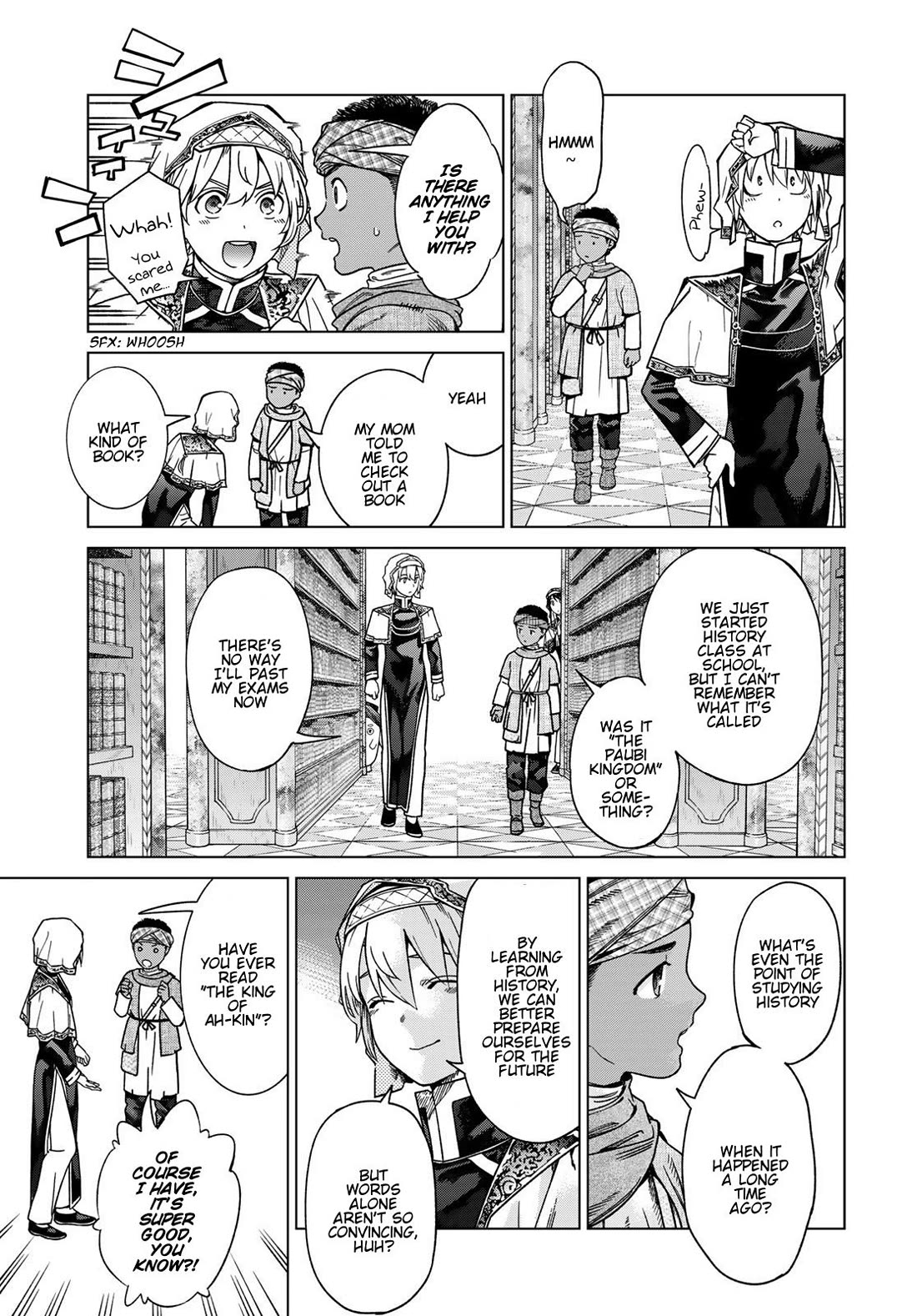 Toshokan no Daimajutsushi chapter 41 page 21