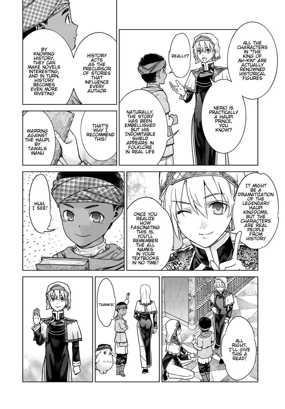 Toshokan no Daimajutsushi chapter 41 page 22