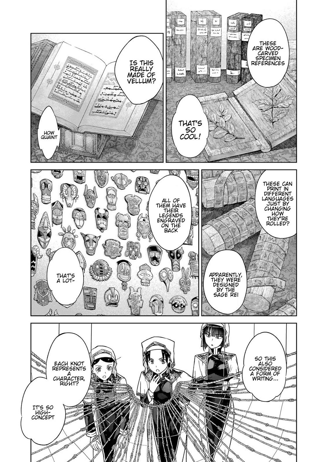 Toshokan no Daimajutsushi chapter 41 page 28