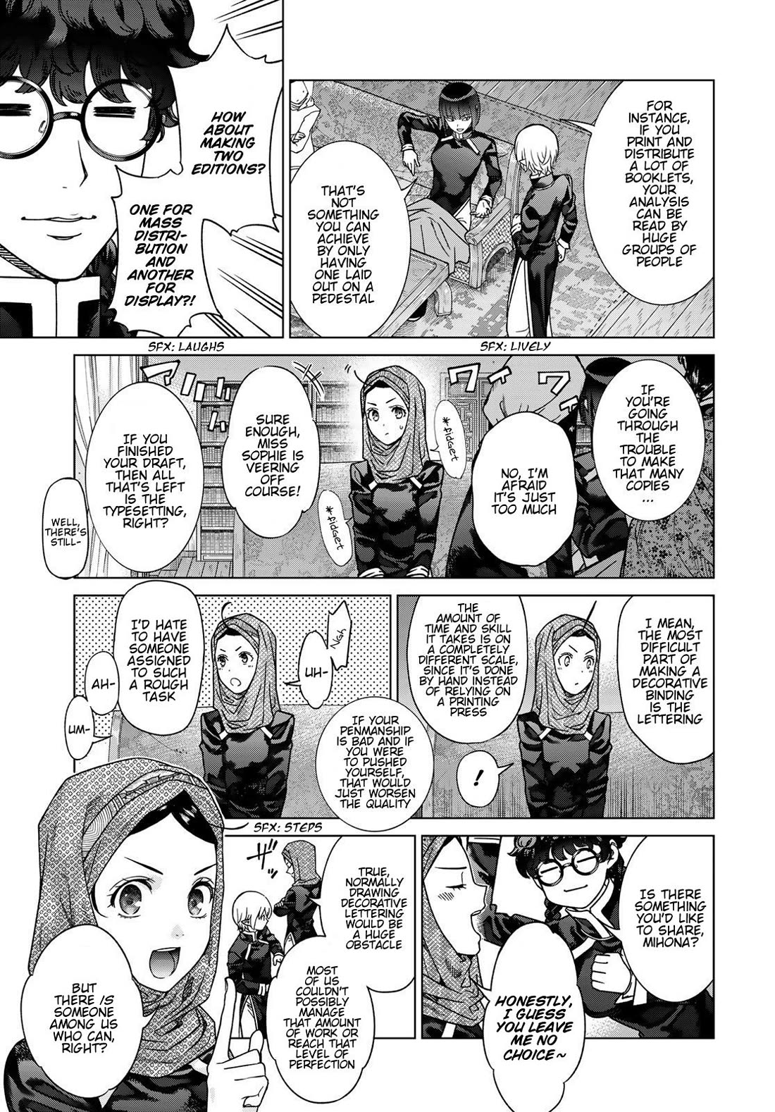 Toshokan no Daimajutsushi chapter 41 page 37