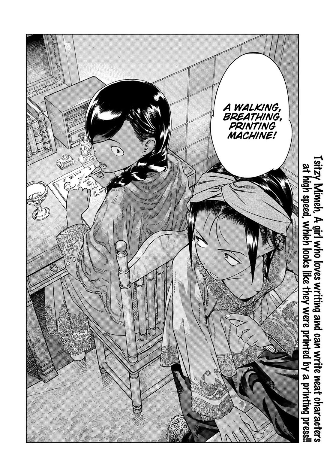 Toshokan no Daimajutsushi chapter 41 page 38