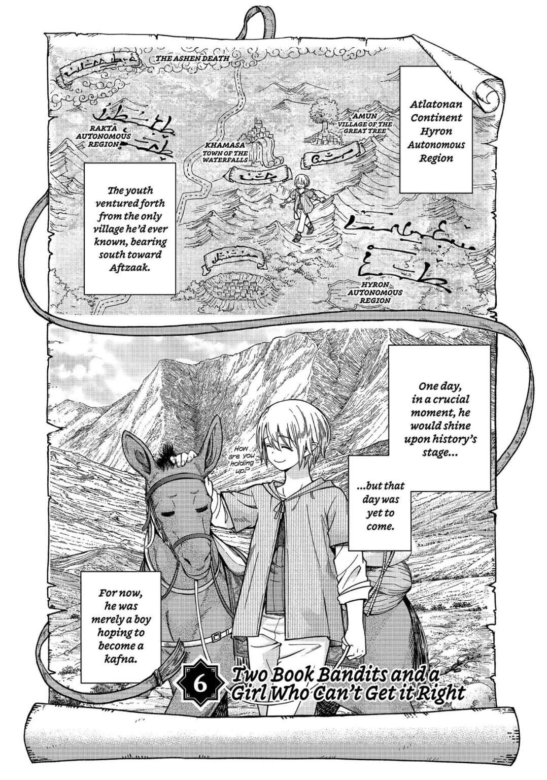 Toshokan no Daimajutsushi chapter 6 page 1