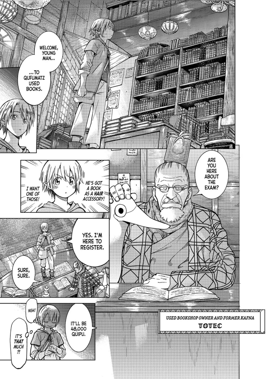 Toshokan no Daimajutsushi chapter 6 page 13