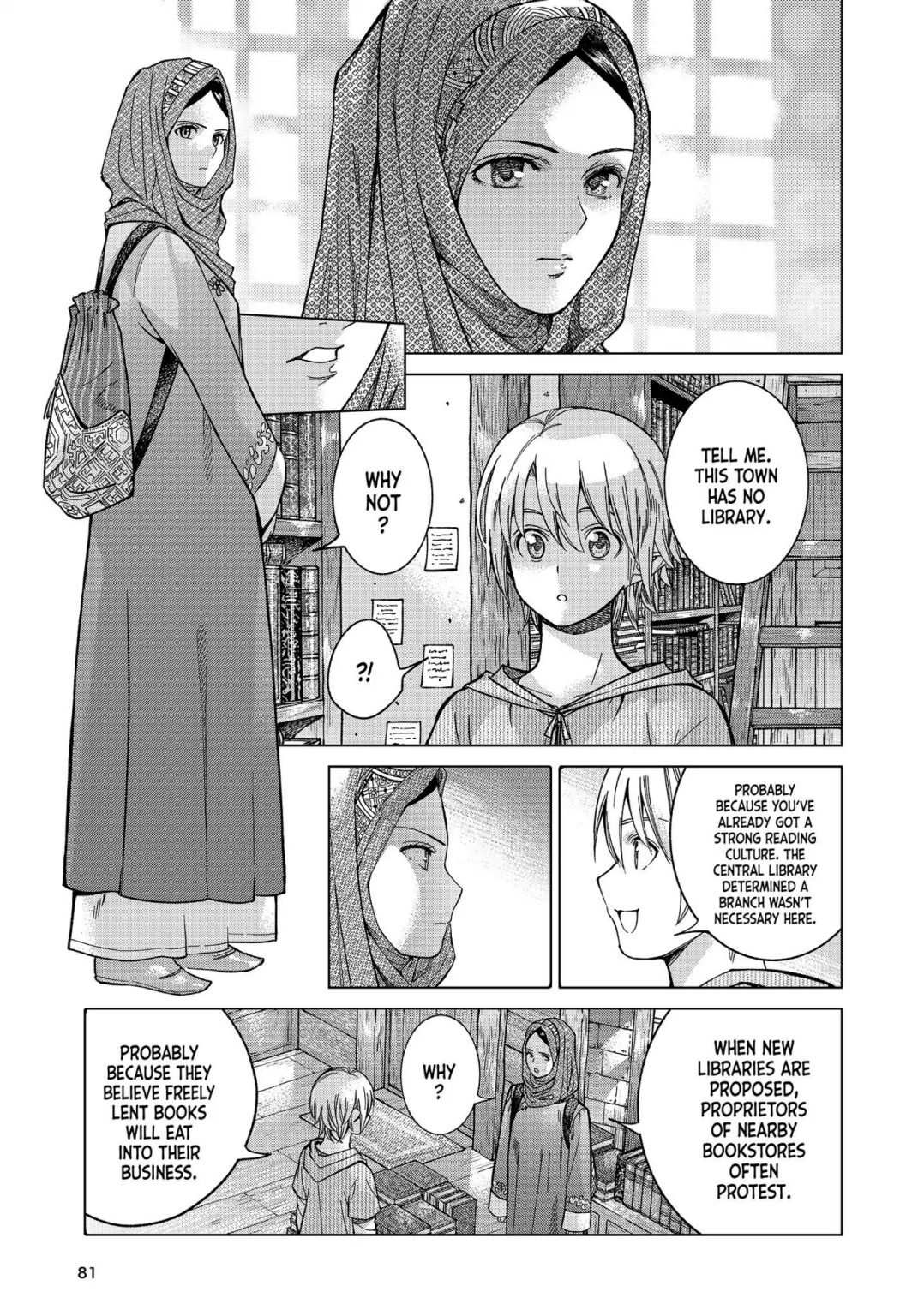 Toshokan no Daimajutsushi chapter 6 page 19