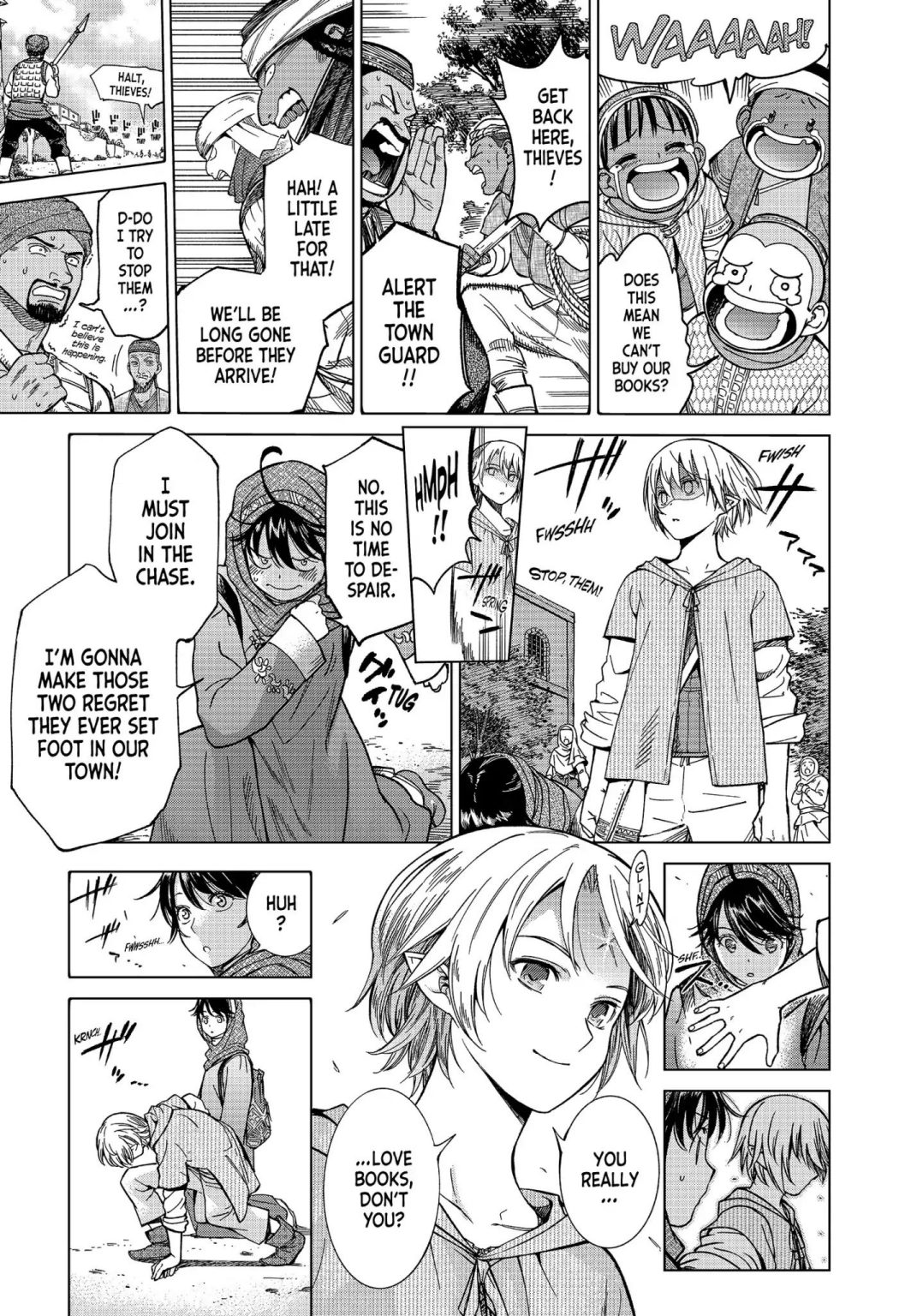 Toshokan no Daimajutsushi chapter 6 page 35