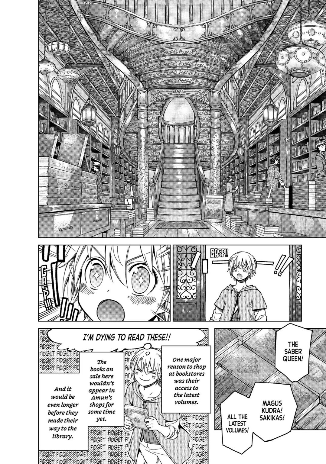 Toshokan no Daimajutsushi chapter 6 page 8