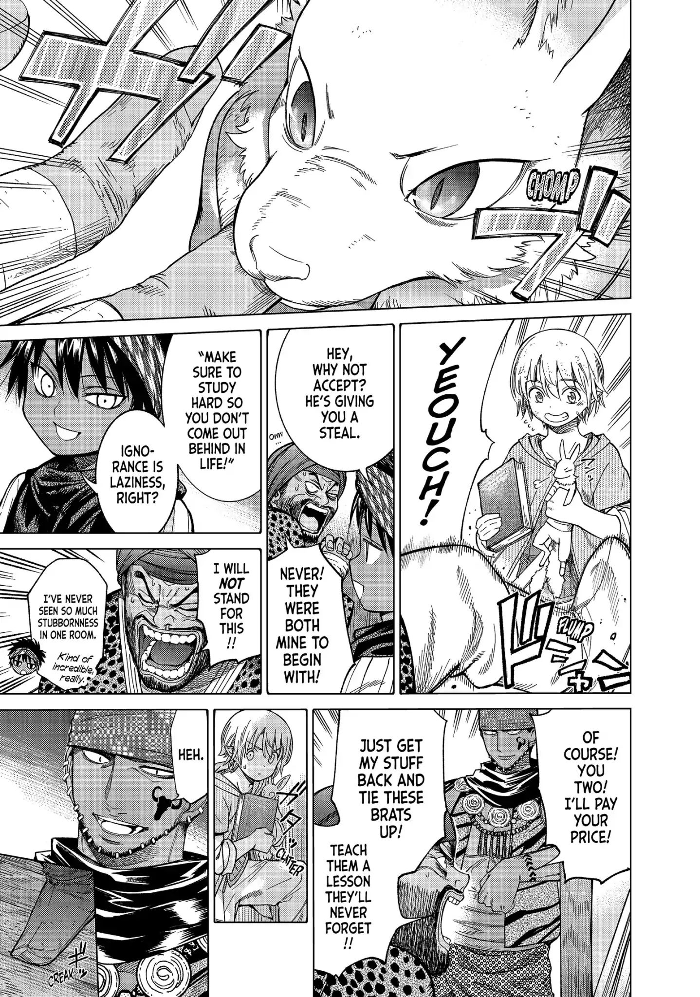 Toshokan no Daimajutsushi chapter 7 page 45