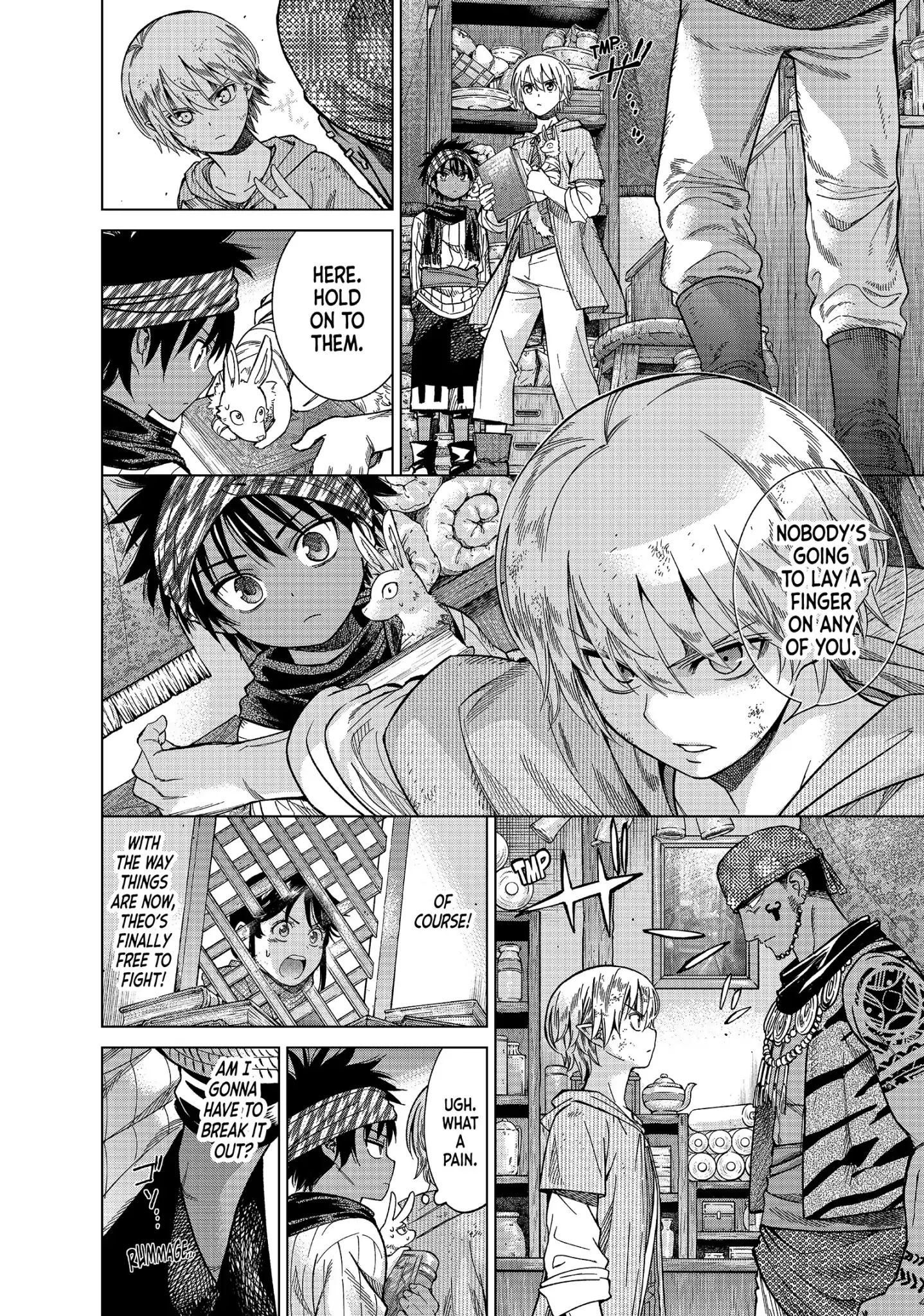 Toshokan no Daimajutsushi chapter 7 page 46