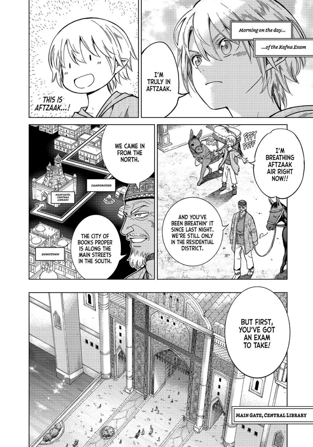 Toshokan no Daimajutsushi chapter 8 page 22