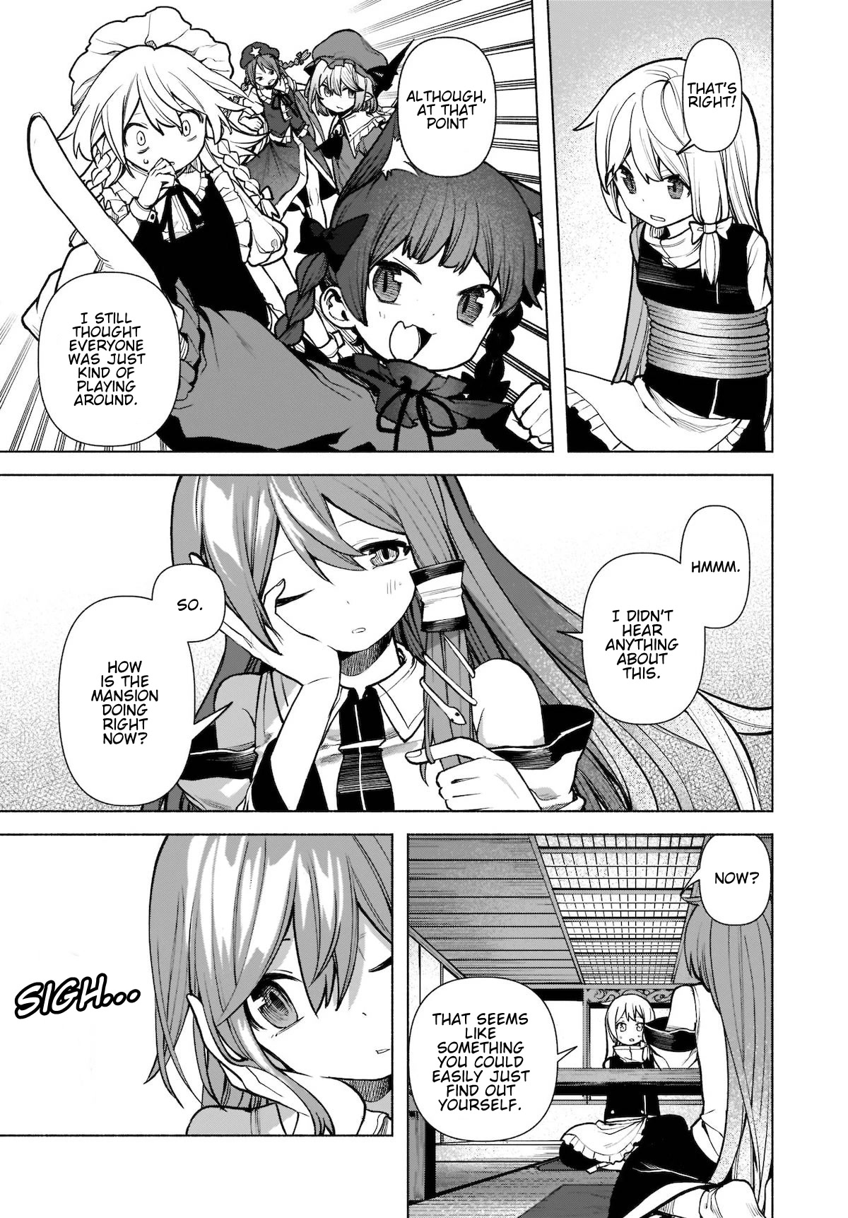 Touhou Chireikiden - Cheating Detective Satori chapter 21 page 5