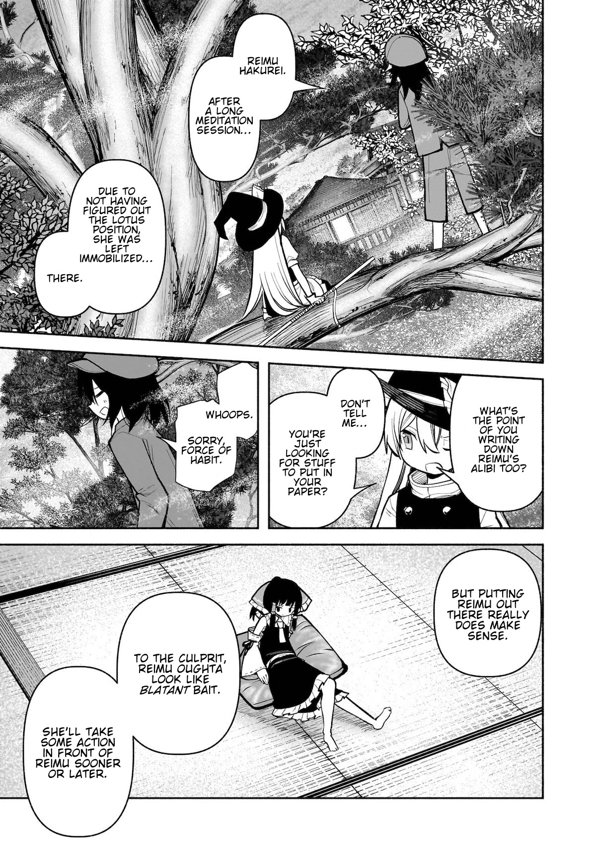 Touhou Chireikiden - Cheating Detective Satori chapter 25 page 7