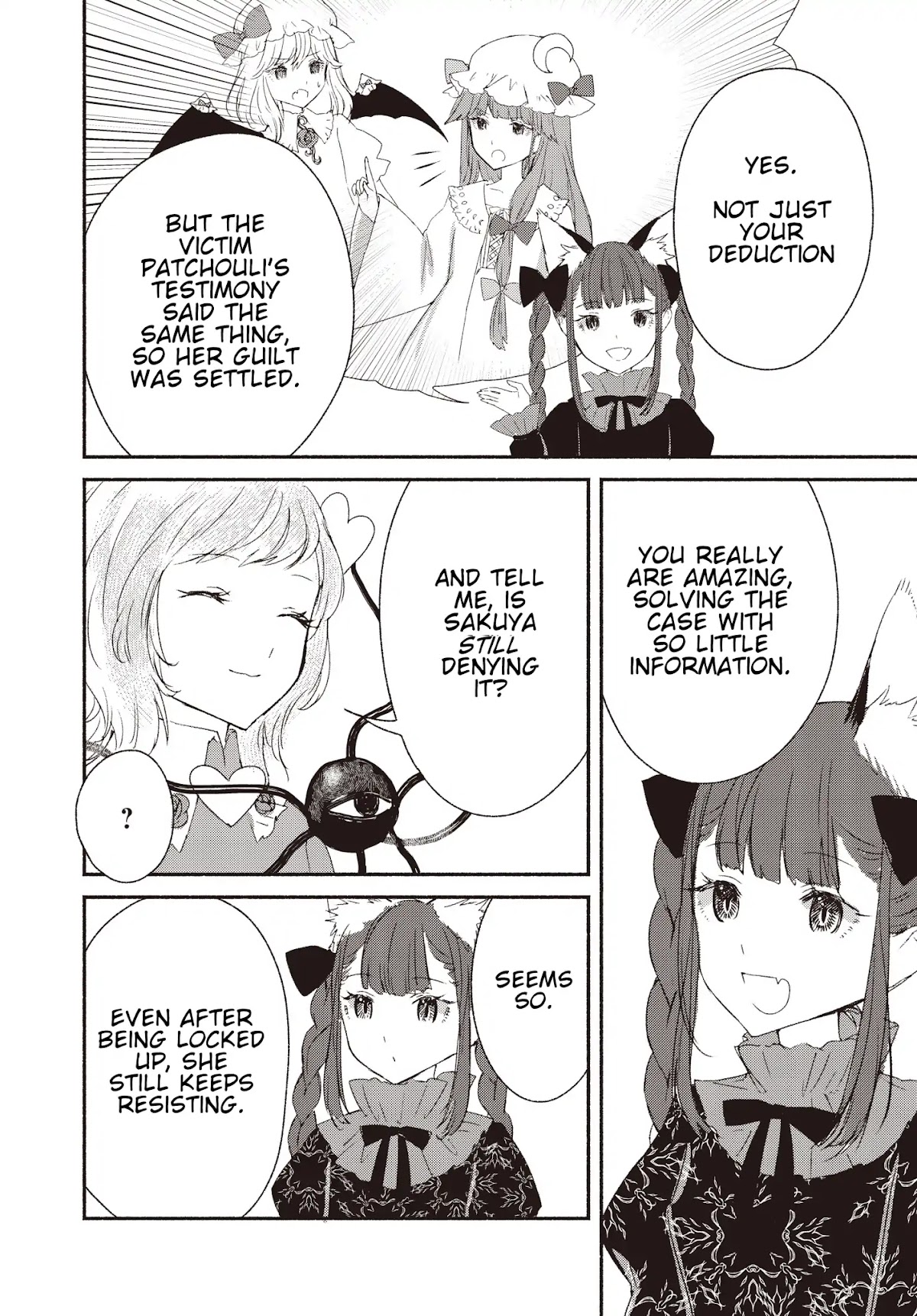 Touhou Chireikiden - Cheating Detective Satori chapter 3 page 10