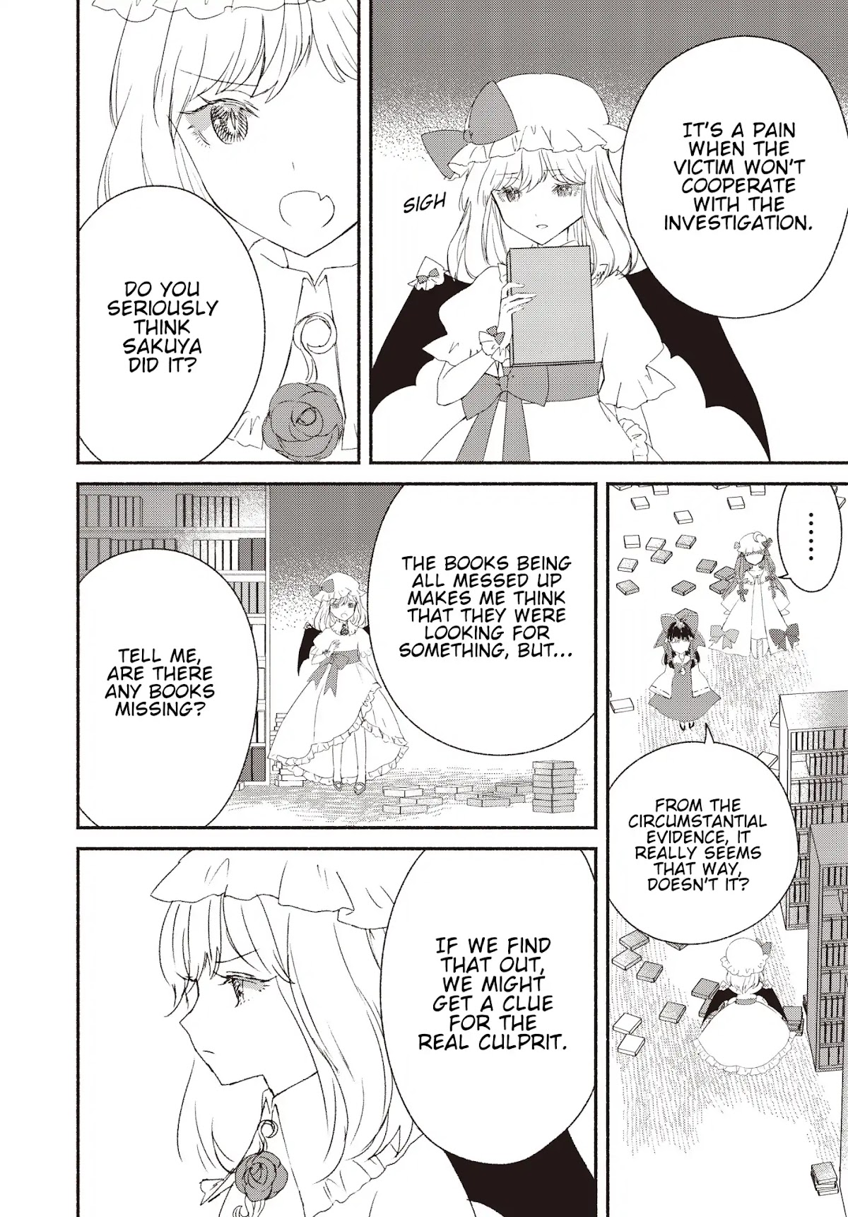 Touhou Chireikiden - Cheating Detective Satori chapter 3 page 6