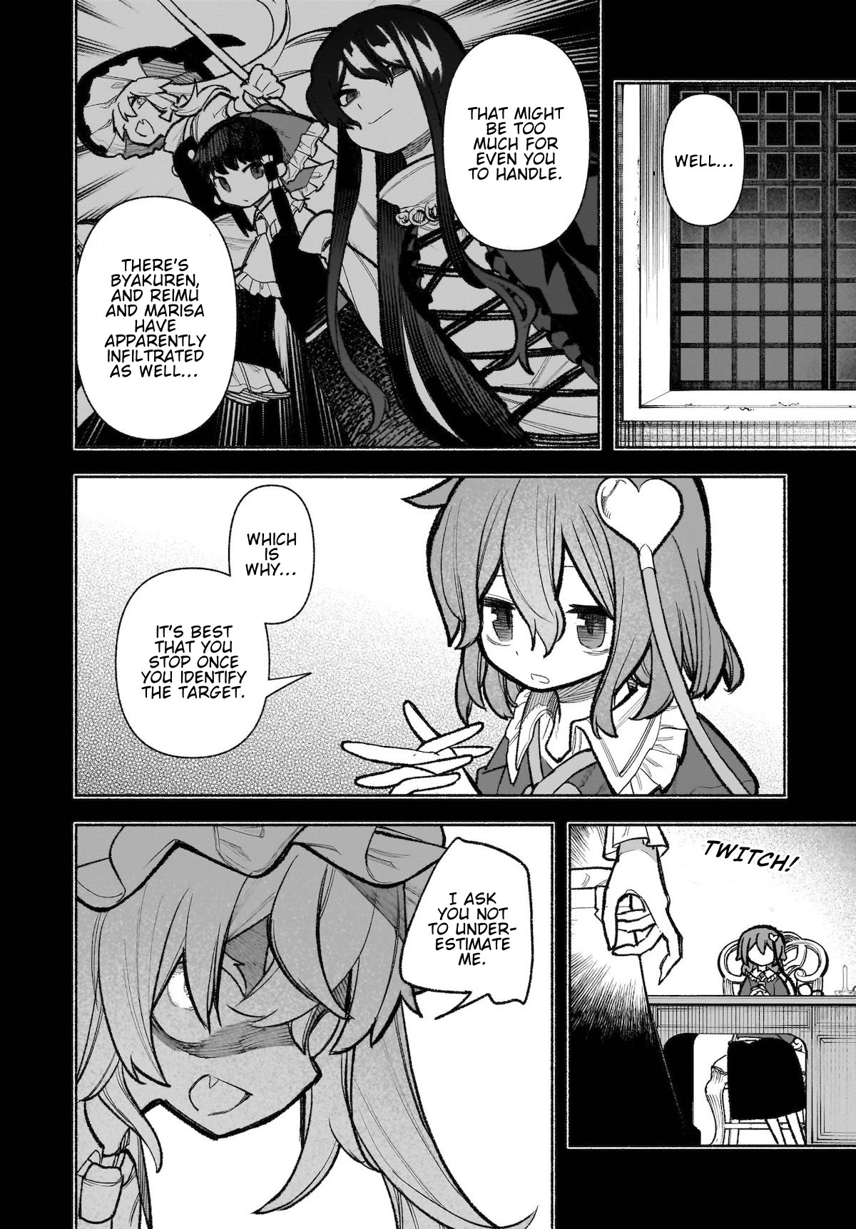 Touhou Chireikiden - Cheating Detective Satori chapter 31 page 6