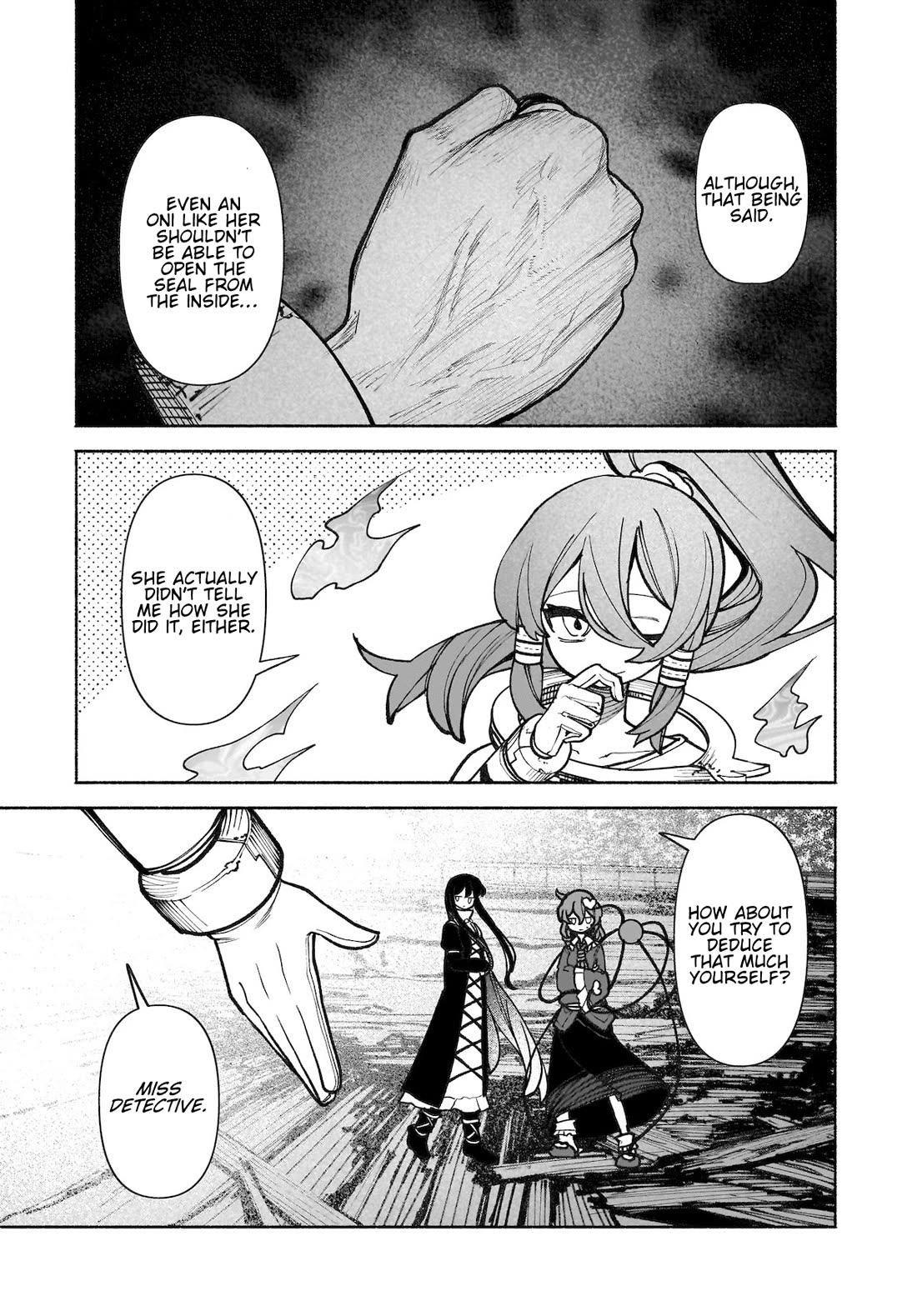 Touhou Chireikiden - Cheating Detective Satori chapter 37 page 22