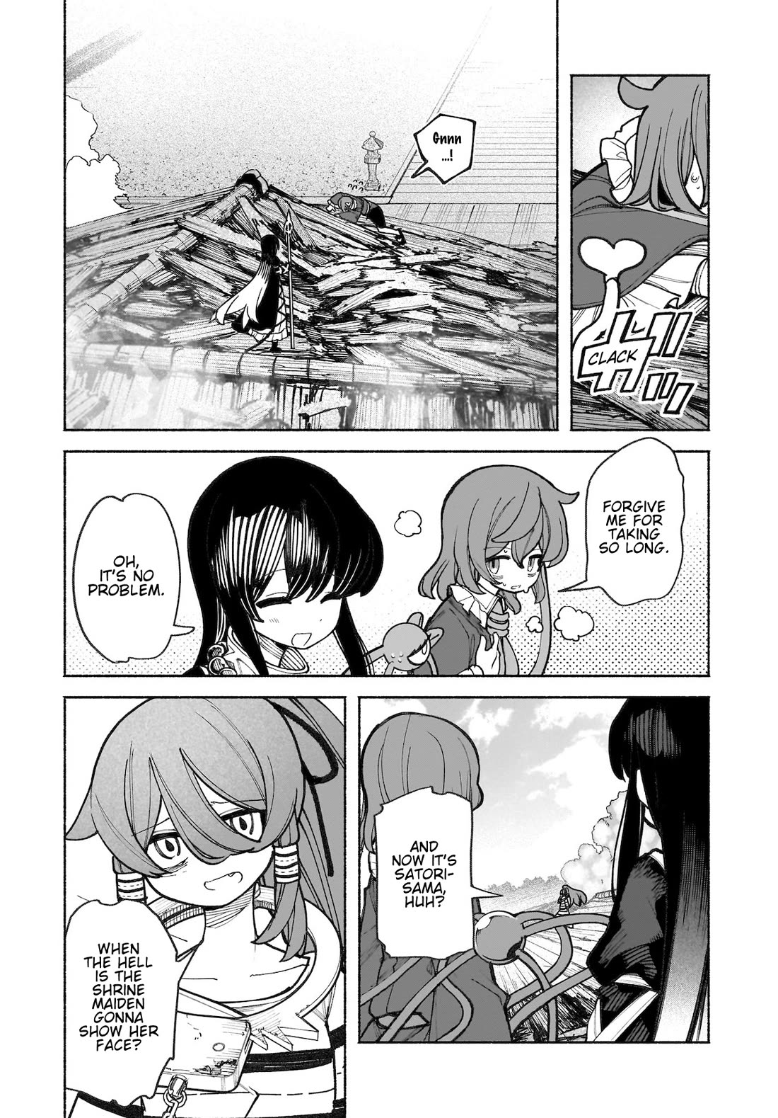 Touhou Chireikiden - Cheating Detective Satori chapter 37 page 7