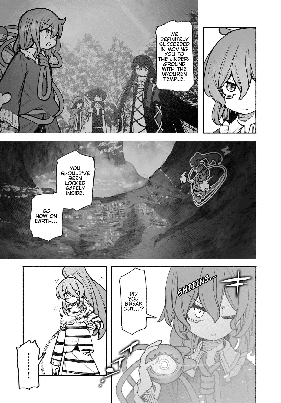 Touhou Chireikiden - Cheating Detective Satori chapter 37 page 9