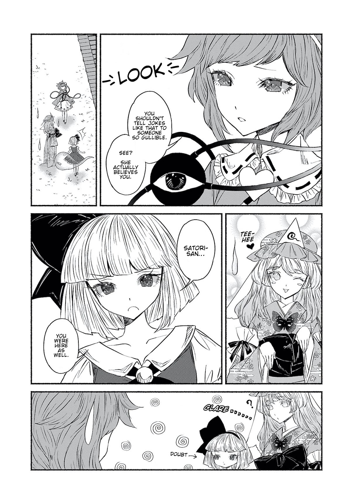 Touhou Chireikiden - Cheating Detective Satori chapter 9 page 6
