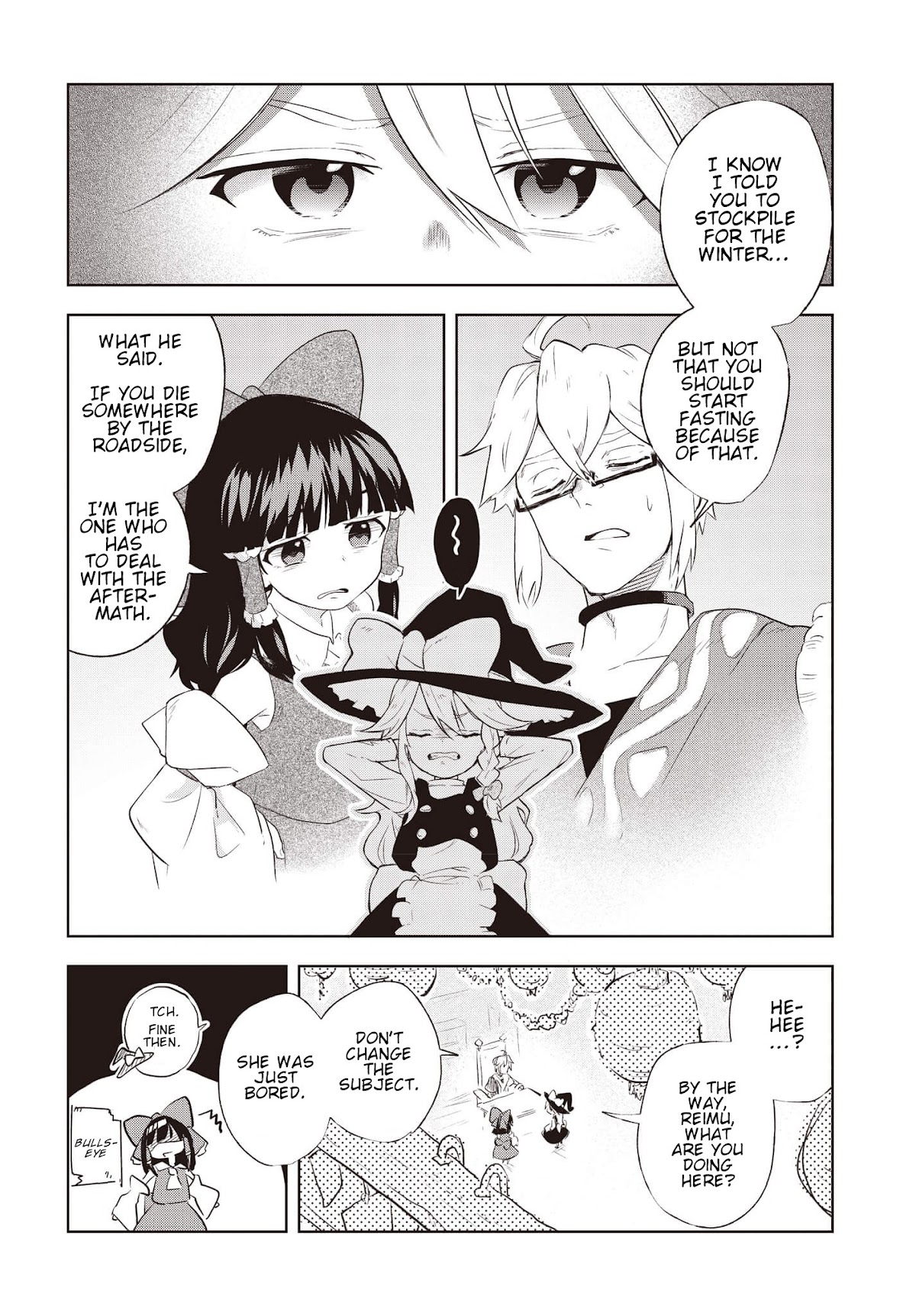 Touhou ~ Starving Marisa's Blessed Meal chapter 1 page 3