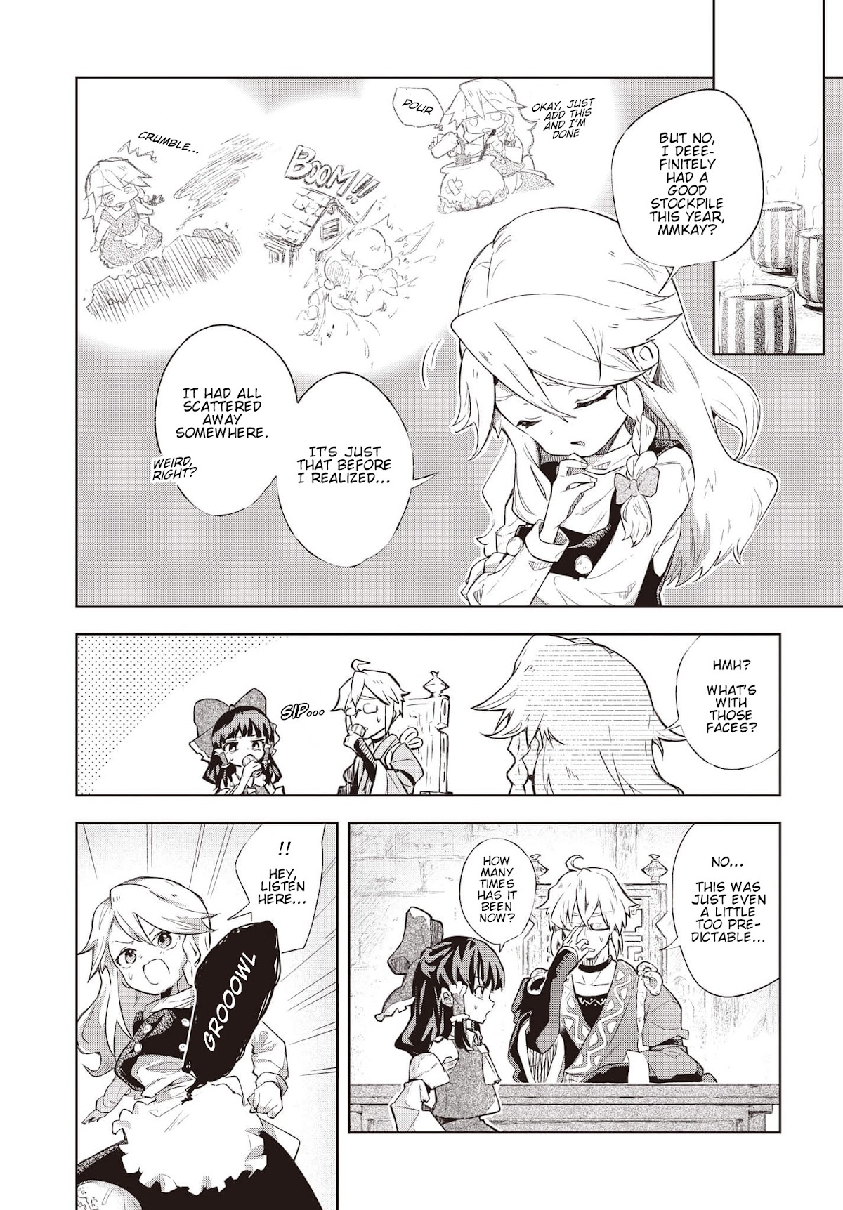 Touhou ~ Starving Marisa's Blessed Meal chapter 1 page 4