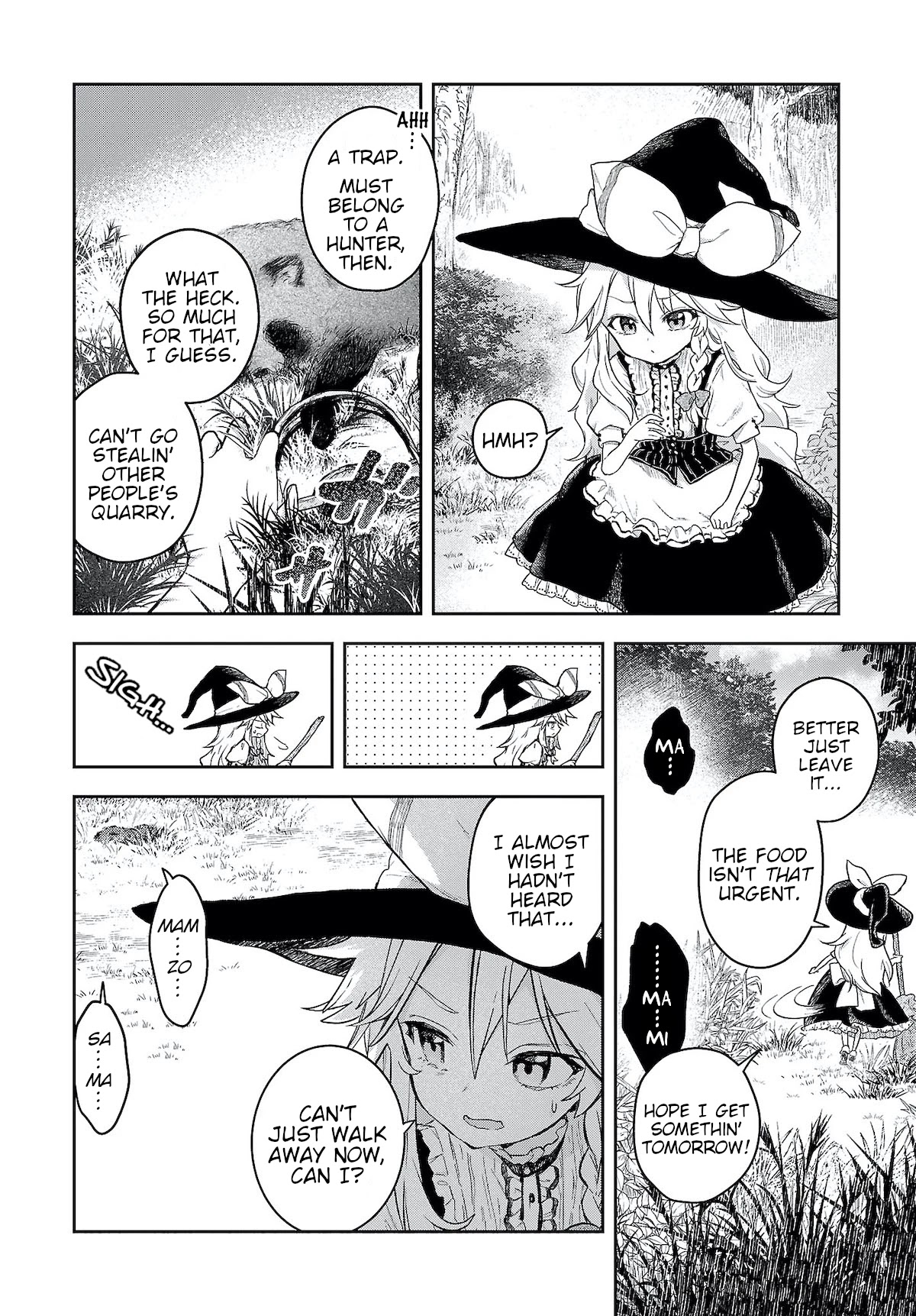 Touhou ~ Starving Marisa's Blessed Meal chapter 7 page 2