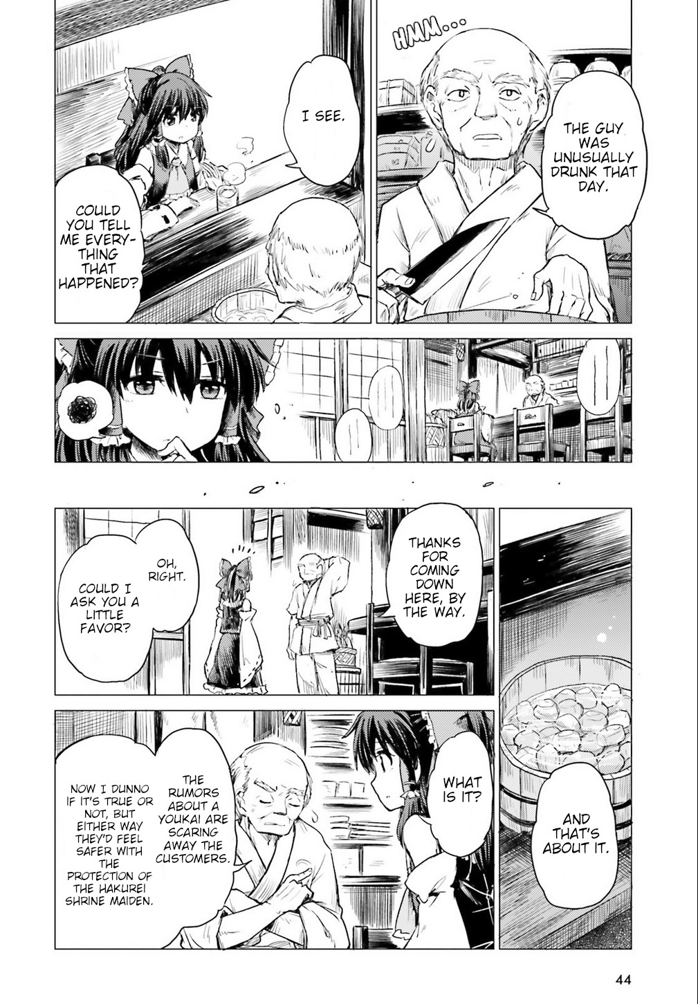 Touhou Suichouka ~ Lotus Eater-tachi no Suisei chapter 1 page 37