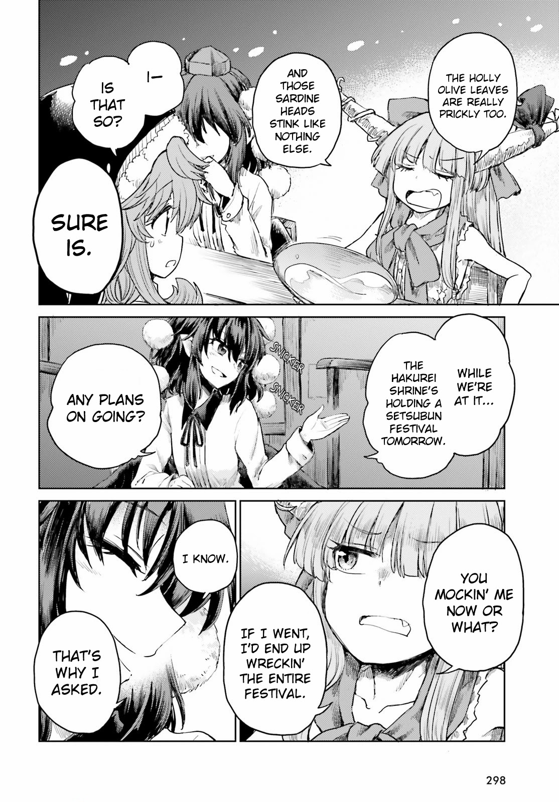 Touhou Suichouka ~ Lotus Eater-tachi no Suisei chapter 27 page 10