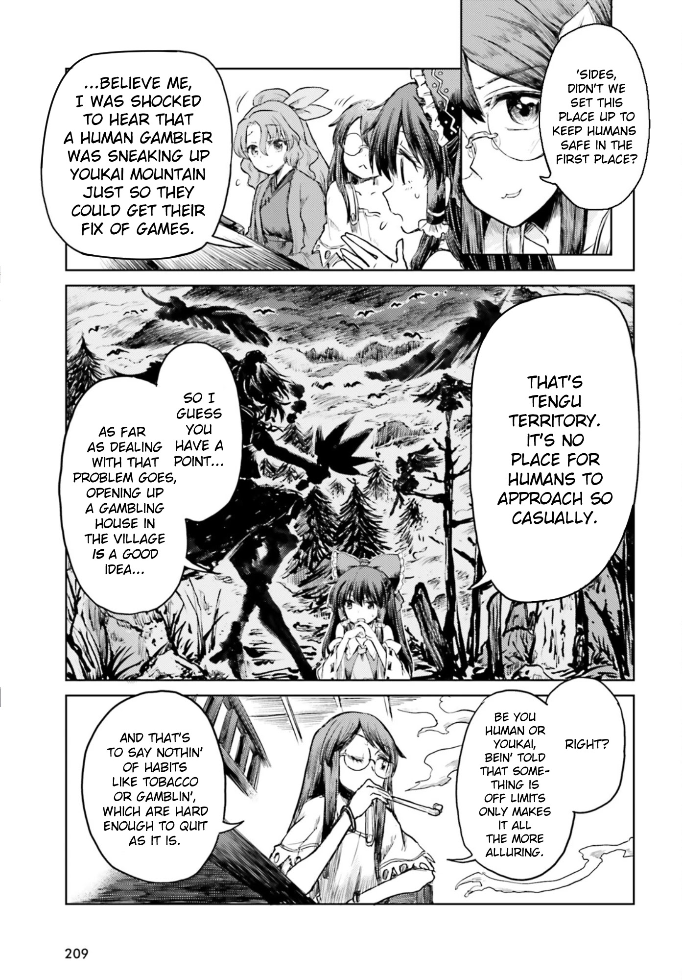 Touhou Suichouka ~ Lotus Eater-tachi no Suisei chapter 31 page 7