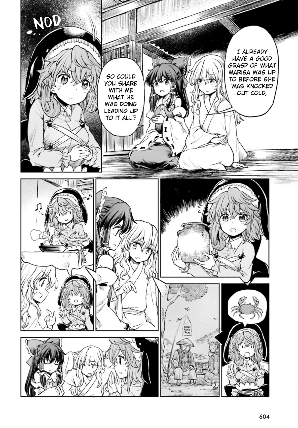Touhou Suichouka ~ Lotus Eater-tachi no Suisei chapter 34 page 8