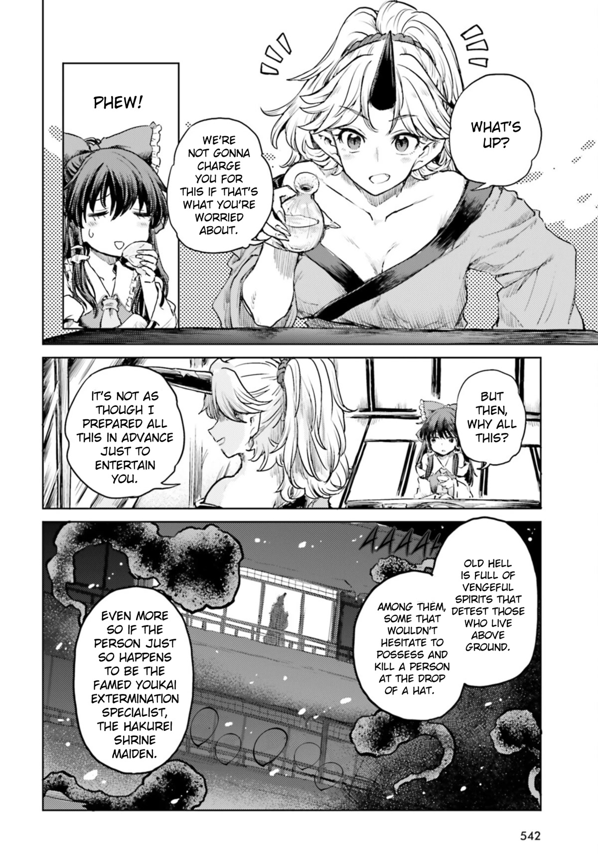 Touhou Suichouka ~ Lotus Eater-tachi no Suisei chapter 36 page 6