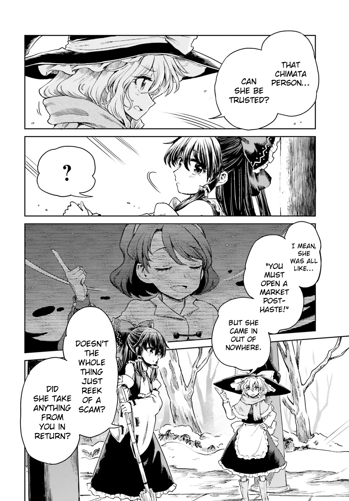 Touhou Suichouka ~ Lotus Eater-tachi no Suisei chapter 38 page 12
