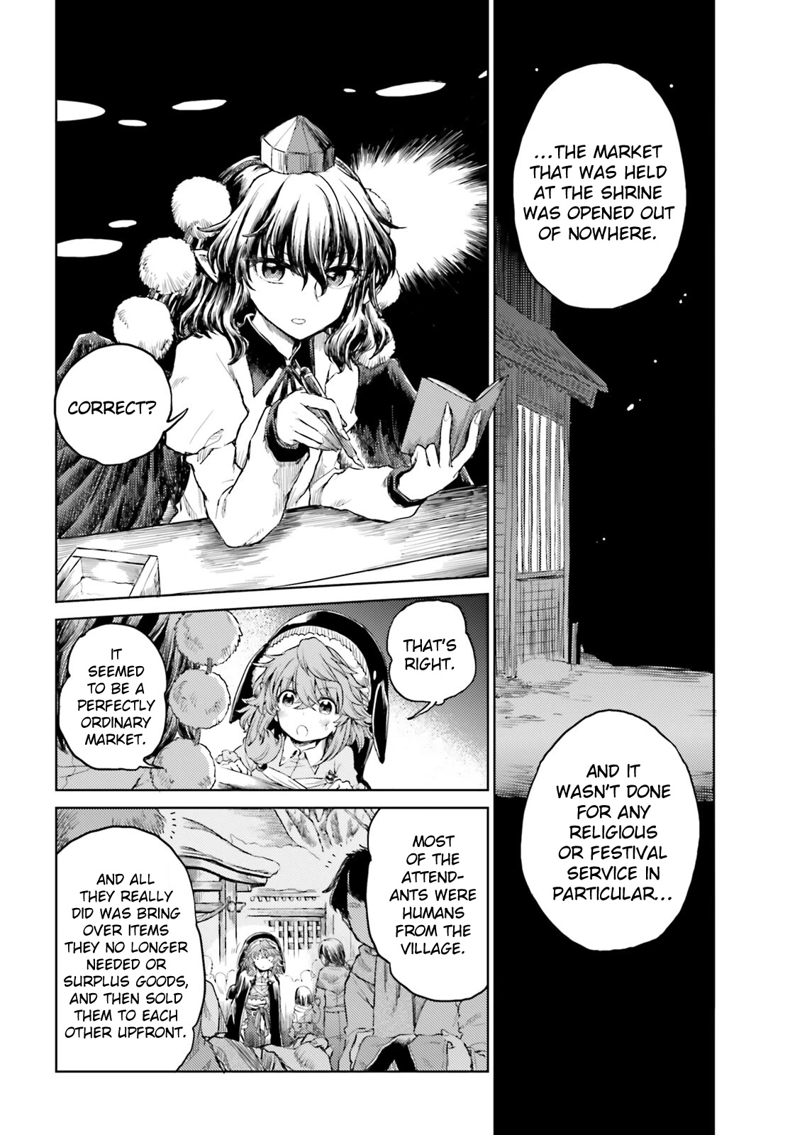 Touhou Suichouka ~ Lotus Eater-tachi no Suisei chapter 38 page 2