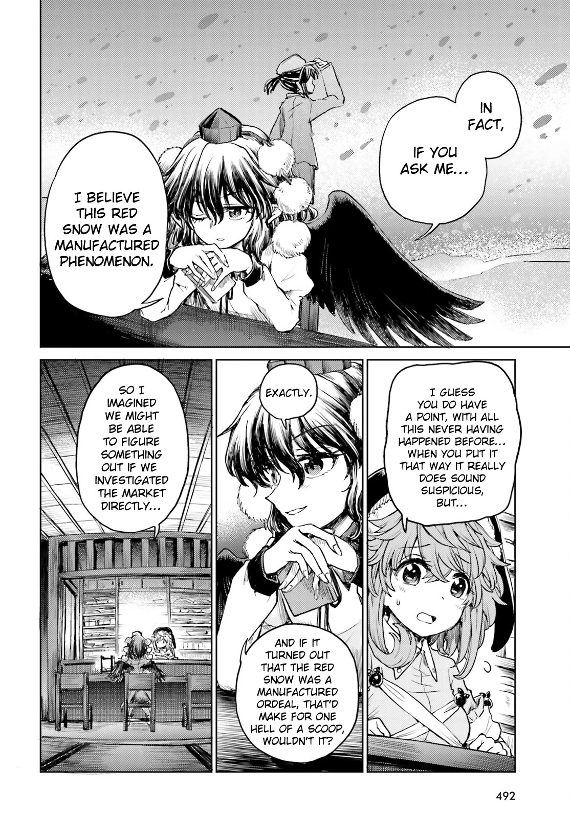 Touhou Suichouka ~ Lotus Eater-tachi no Suisei chapter 38 page 6