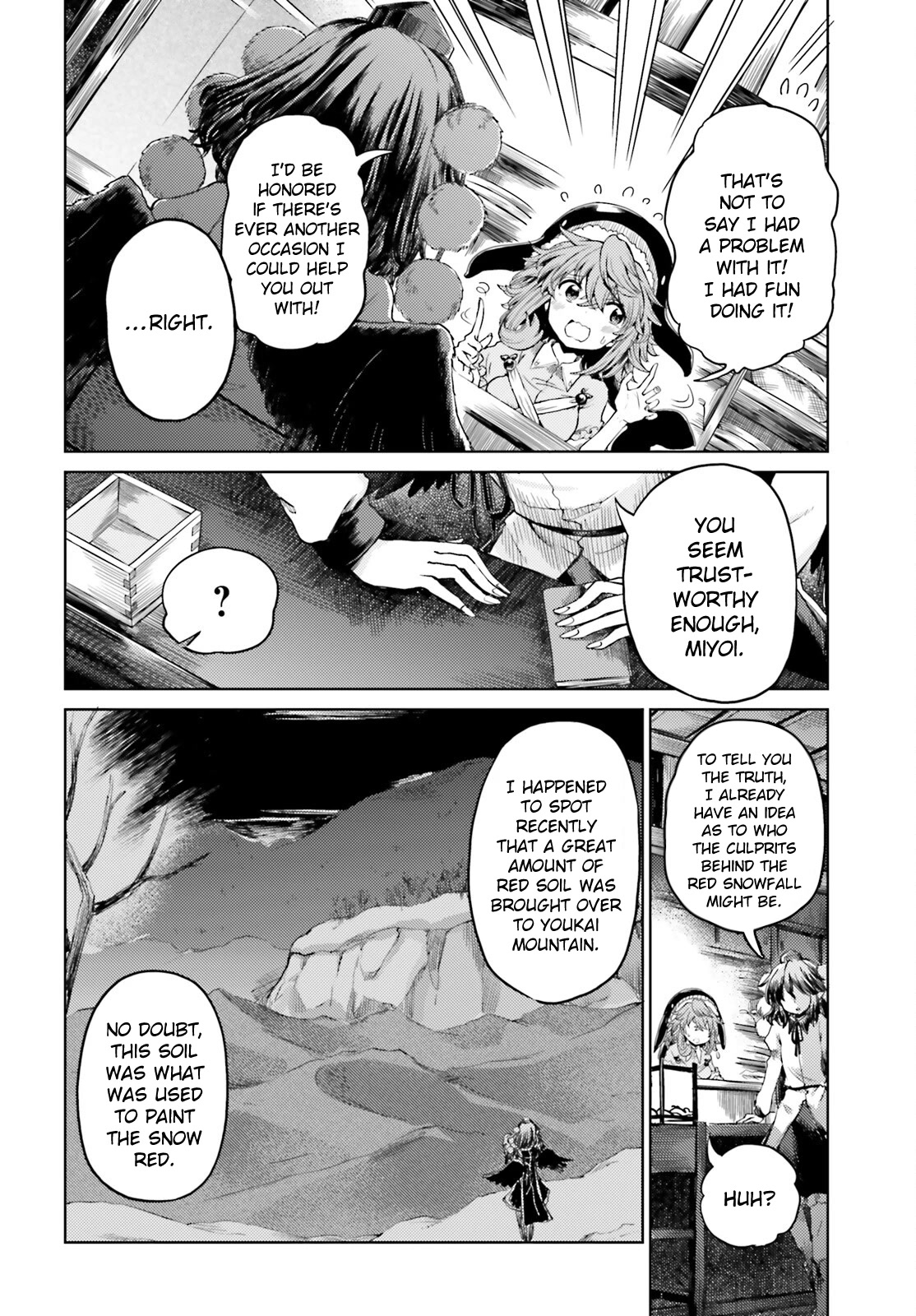 Touhou Suichouka ~ Lotus Eater-tachi no Suisei chapter 38 page 8