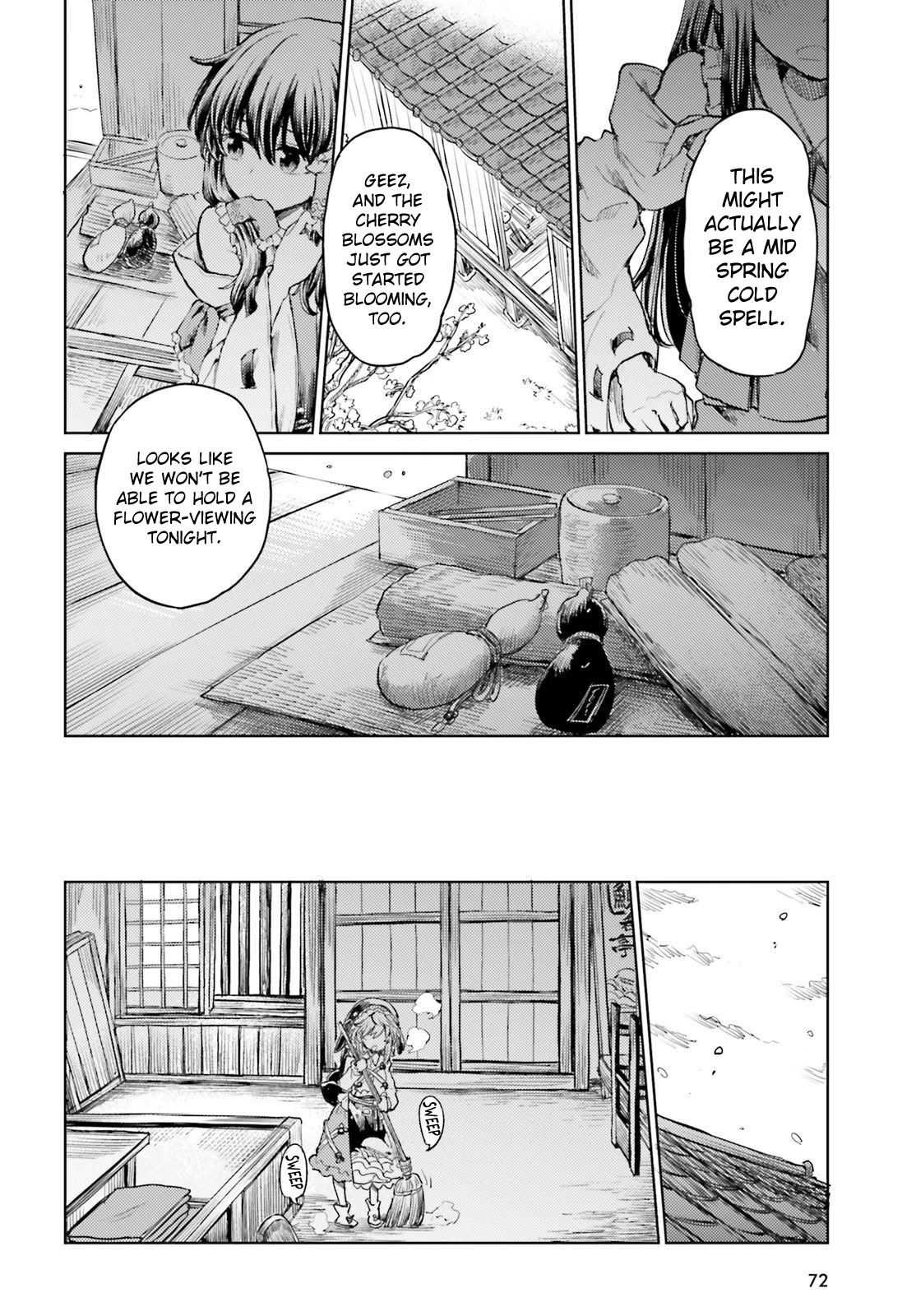 Touhou Suichouka ~ Lotus Eater-tachi no Suisei chapter 39 page 2