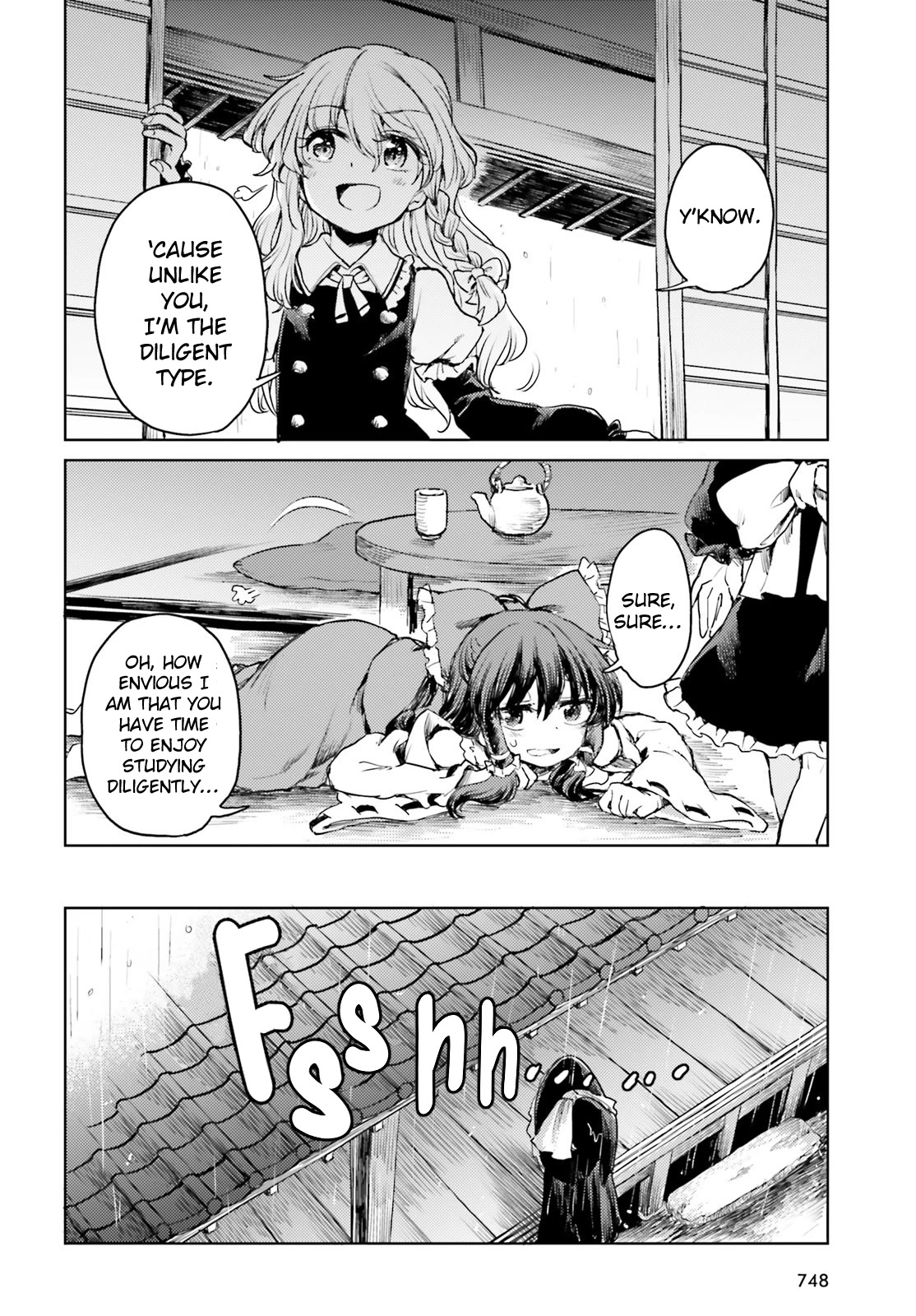 Touhou Suichouka ~ Lotus Eater-tachi no Suisei chapter 41 page 14