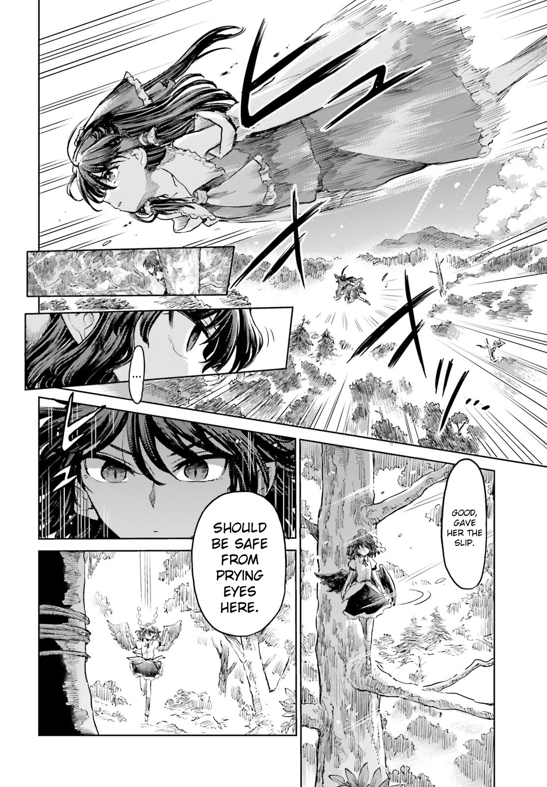 Touhou Suichouka ~ Lotus Eater-tachi no Suisei chapter 44 page 12
