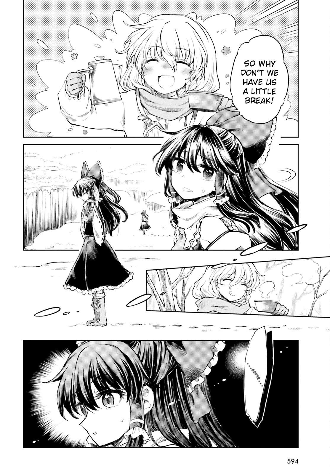 Touhou Suichouka ~ Lotus Eater-tachi no Suisei chapter 48 page 8