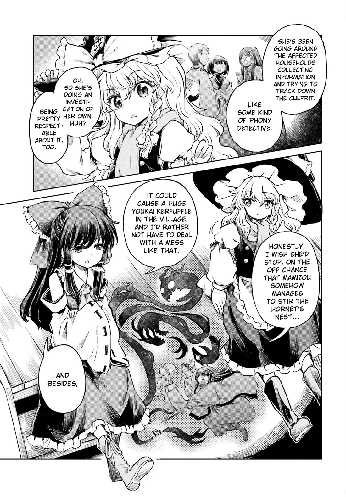 Touhou Suichouka ~ Lotus Eater-tachi no Suisei chapter 50 page 7