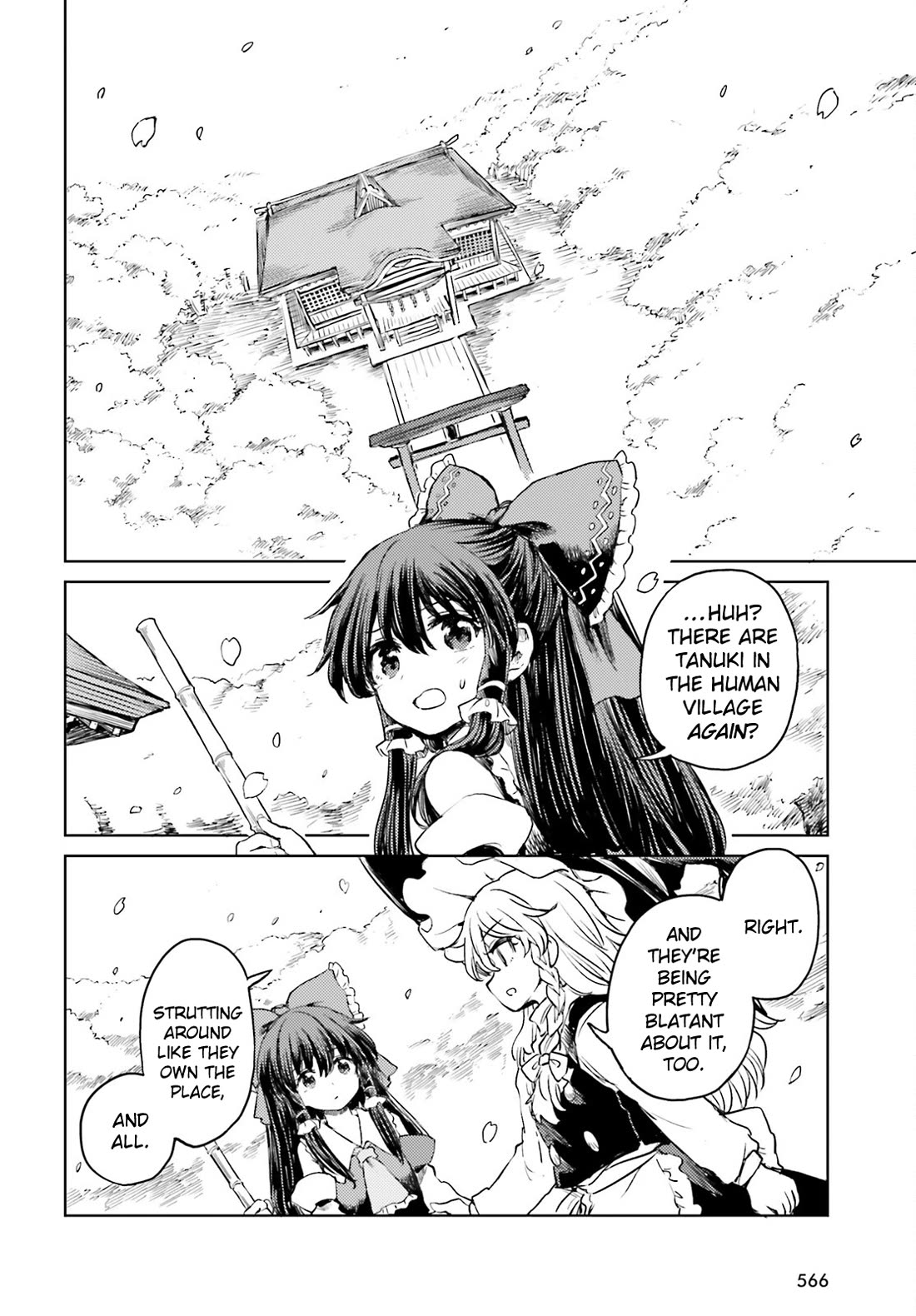 Touhou Suichouka ~ Lotus Eater-tachi no Suisei chapter 52 page 2