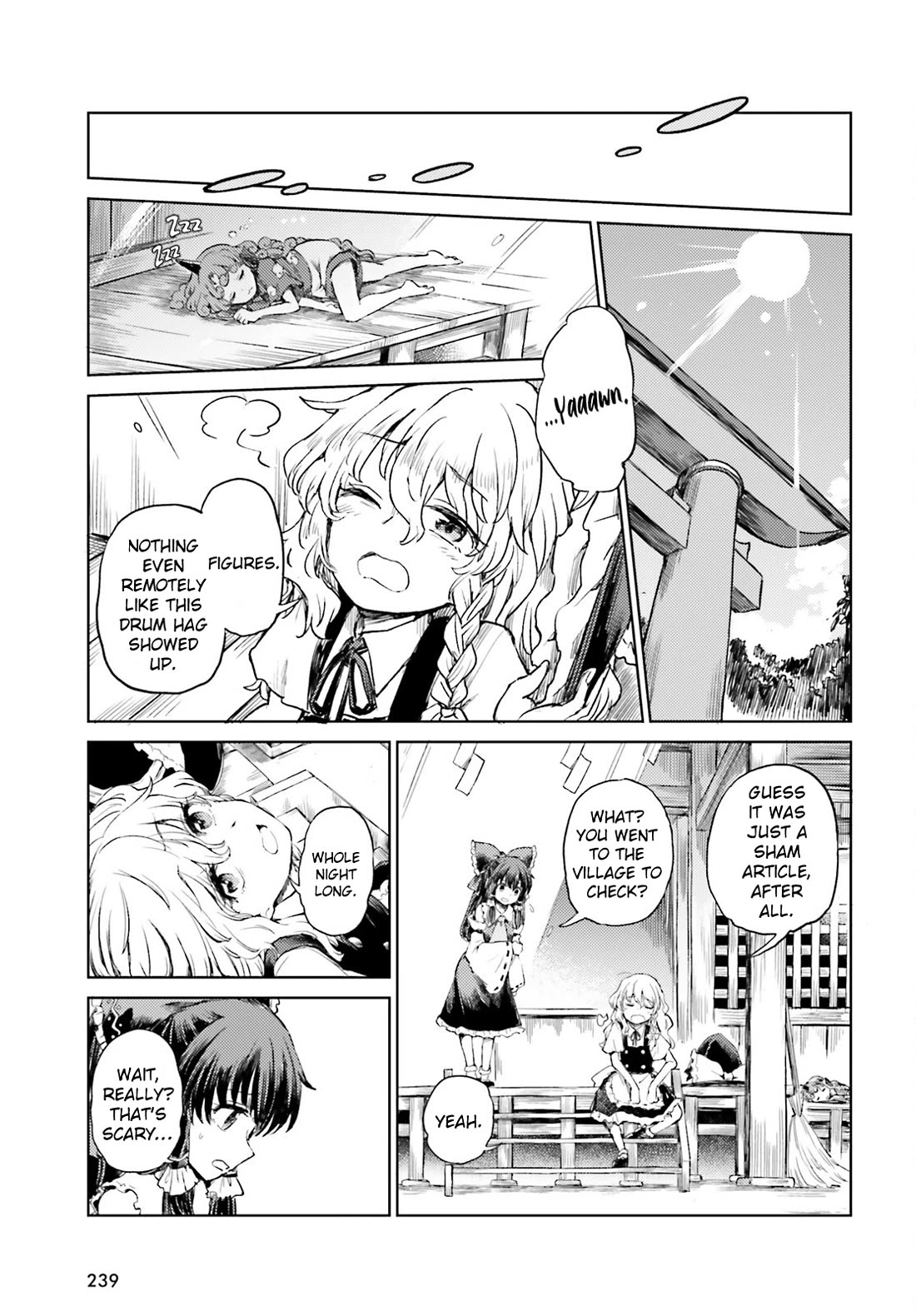 Touhou Suichouka ~ Lotus Eater-tachi no Suisei chapter 55 page 9